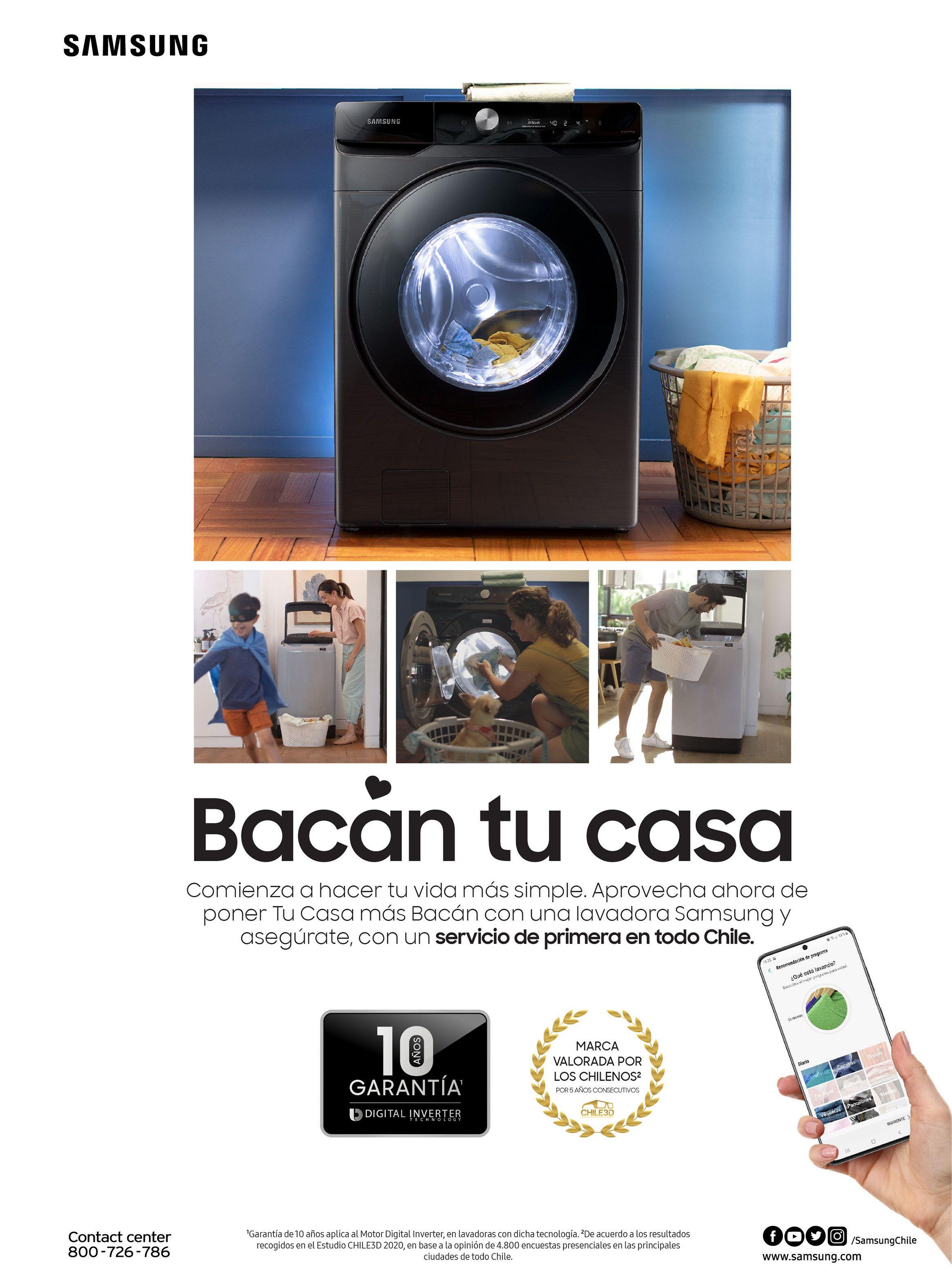 Lavadora-Secadora Frontal 22/13Kg Eco Bubble WD22T6500GP/ZS-5