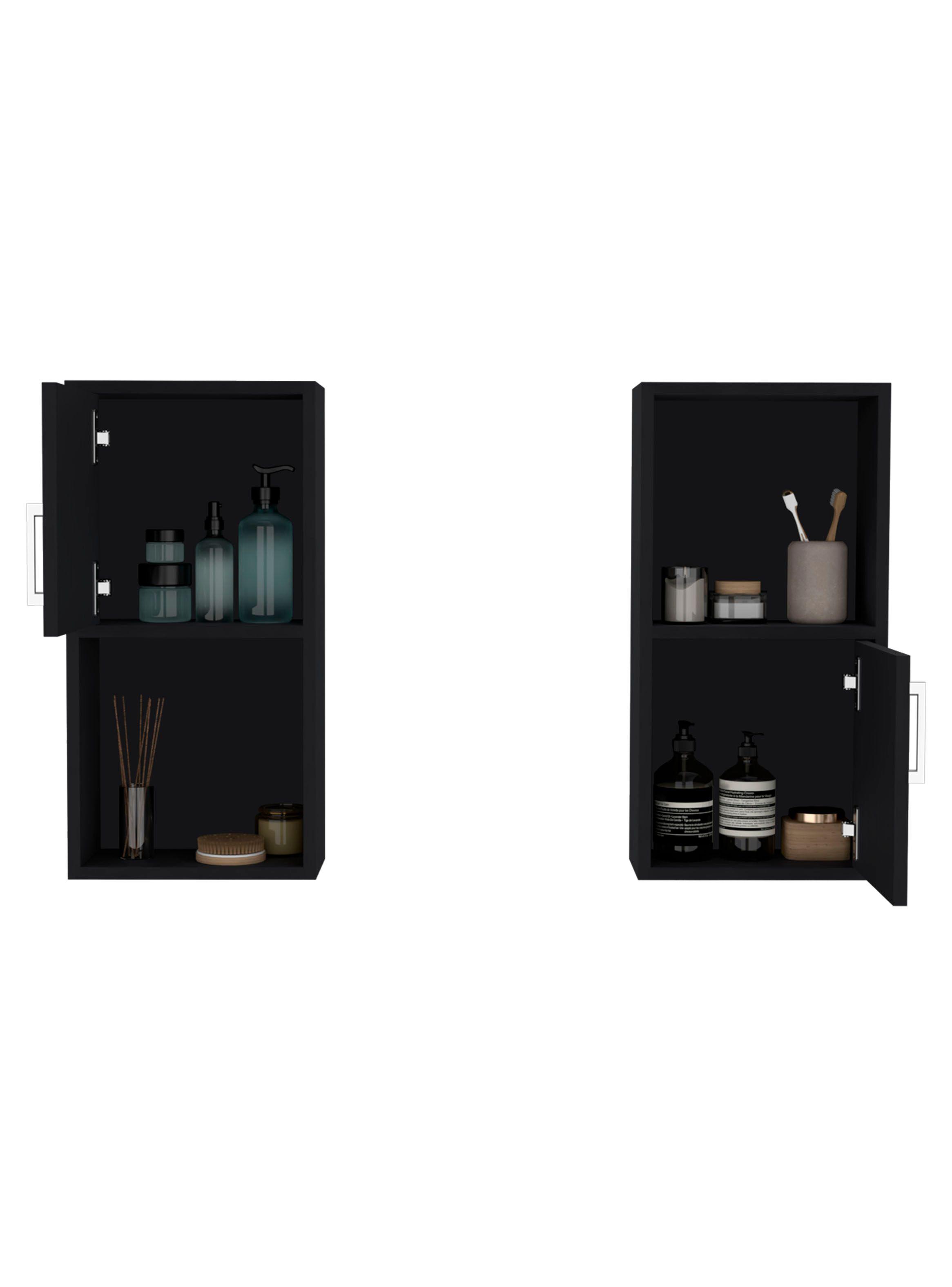 Mueble Auxiliar Bath 2 Piezas 2P Wengue-3