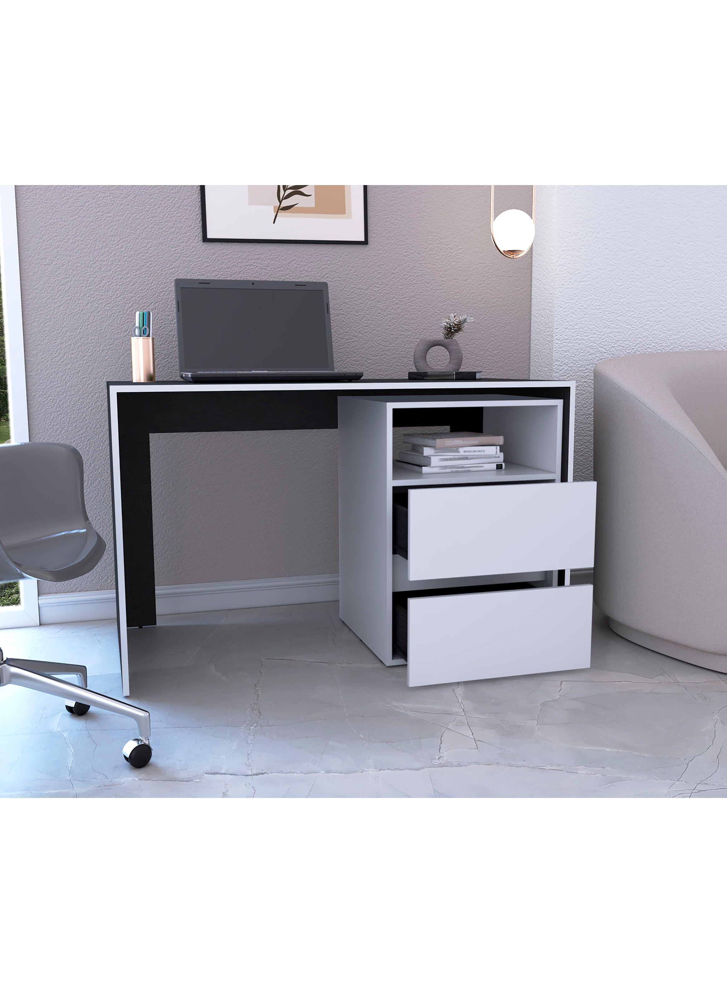 Mesa Escritorio Rookie 2C Blanco Marquez-4