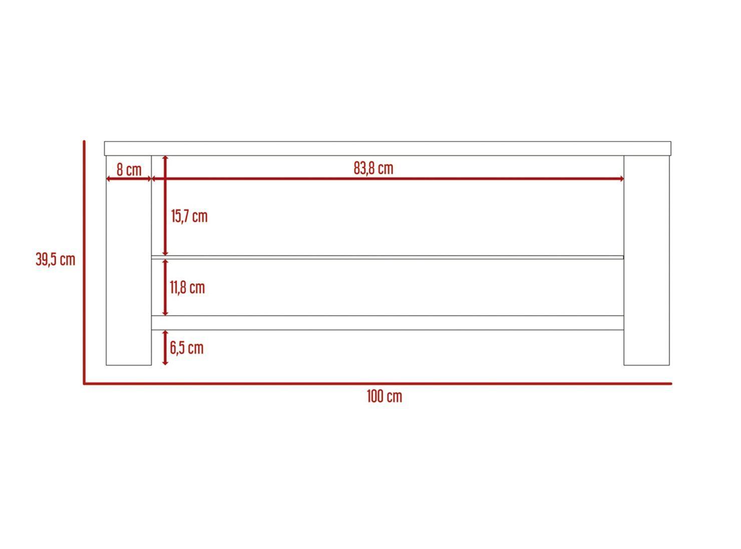 Mesa TuHome de Centro Athina 100x45x39 cm TuHome-5
