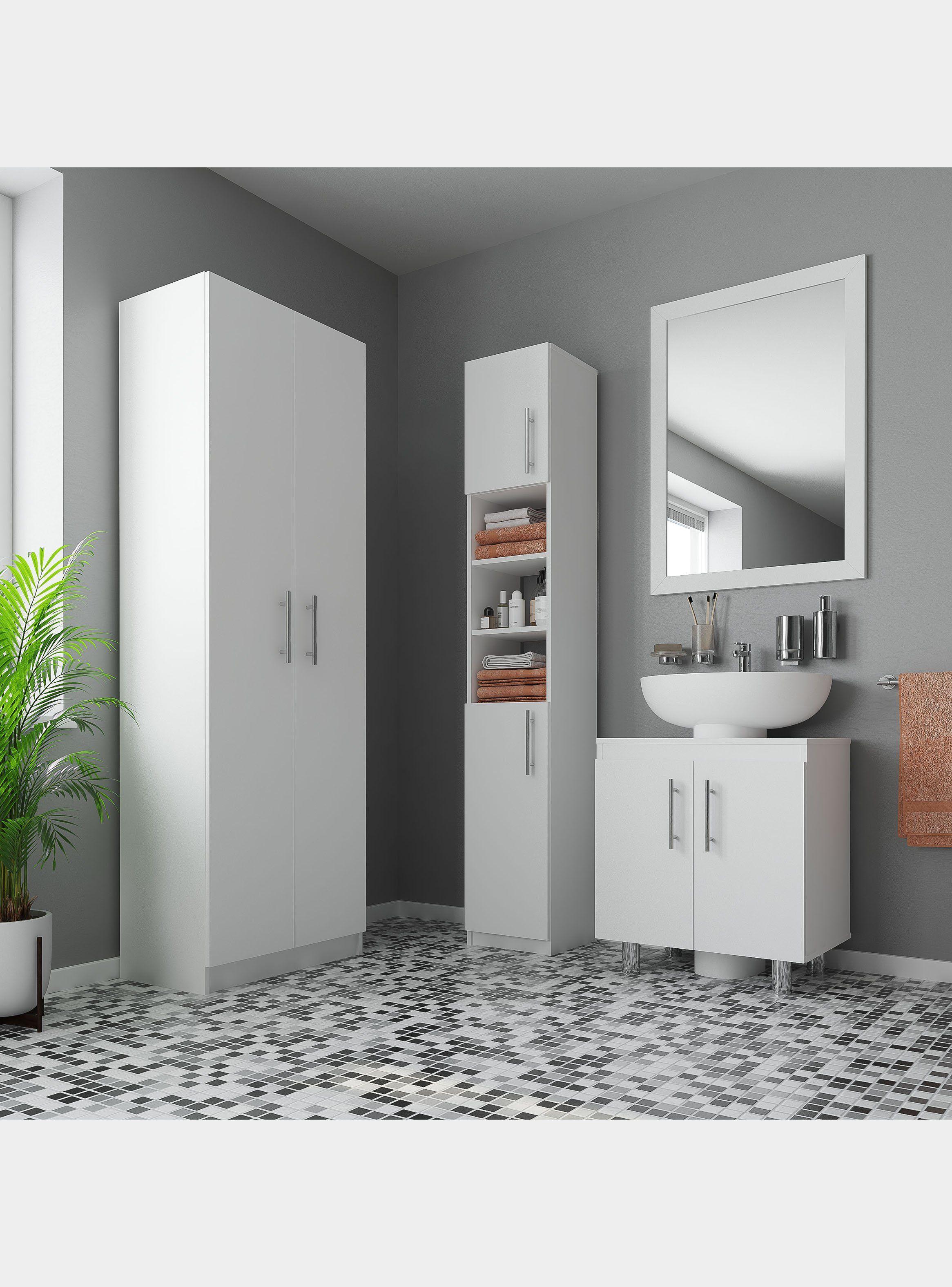 Mueble Organizador de Baño 30x30x180 cm CIC-2