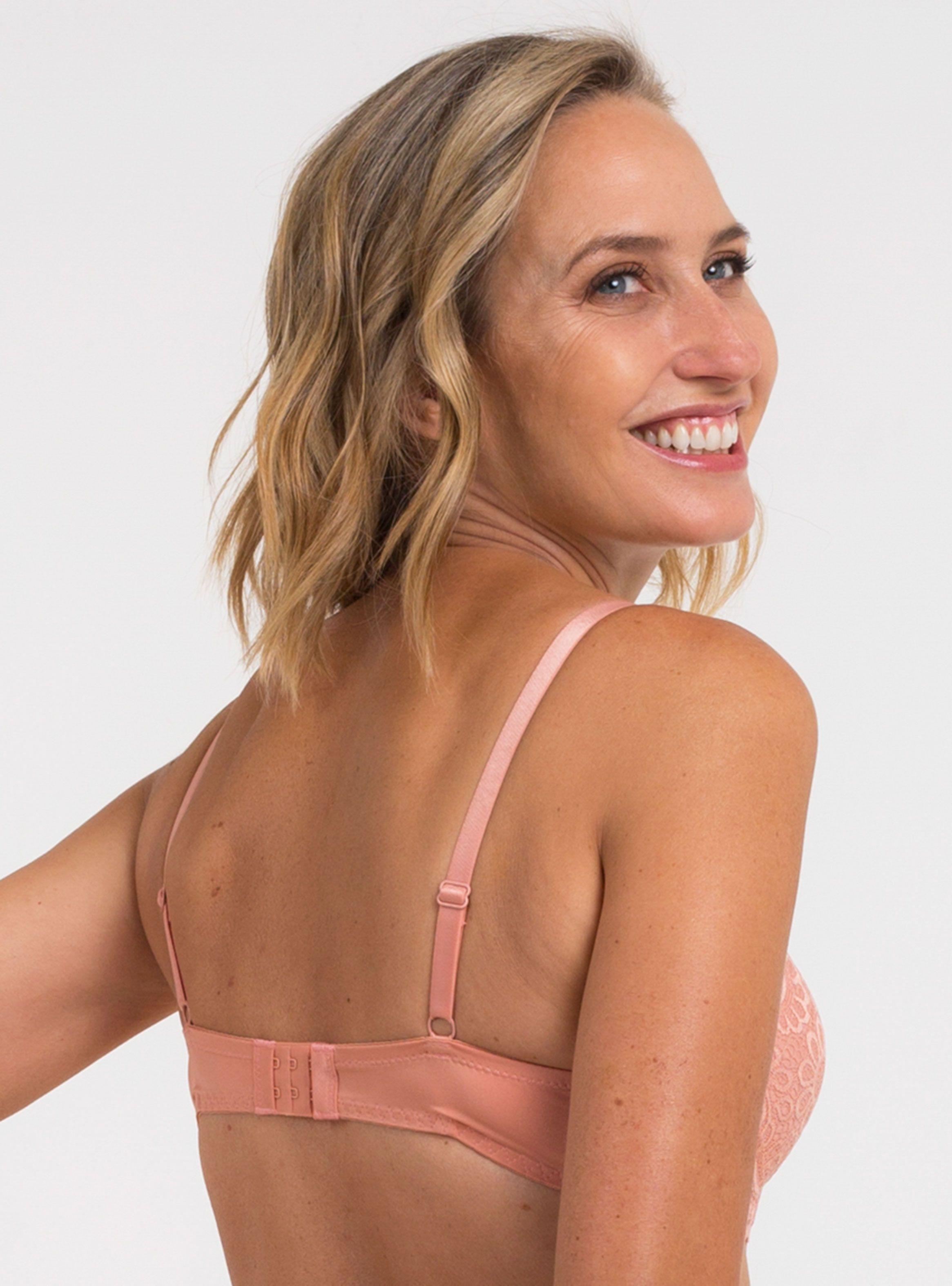 Sostén Flores con Encaje Doble Push Up 13073 Flores-1