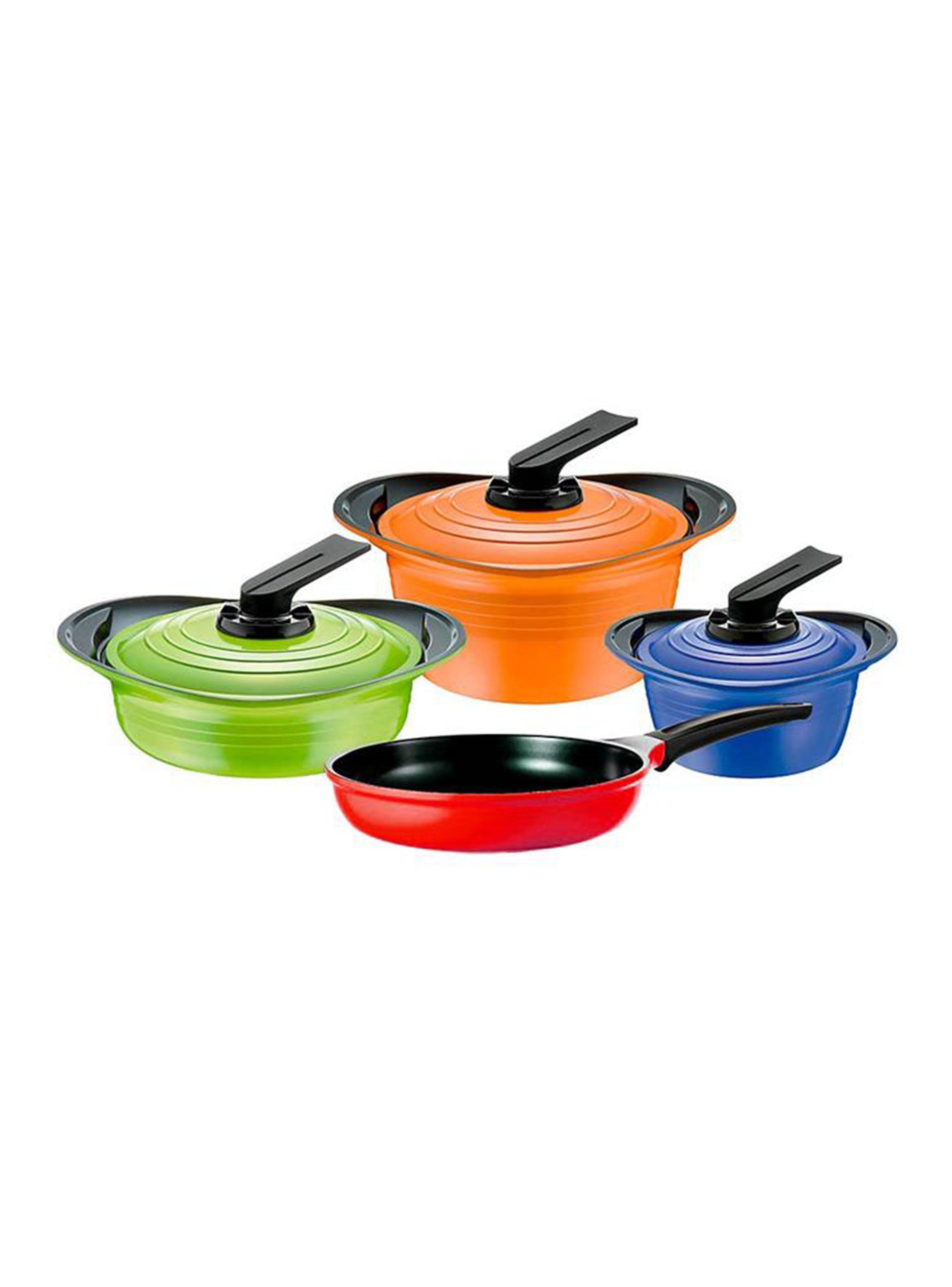 Batería de Cocina Premium 7 Piezas + Set de Cuchillos-2