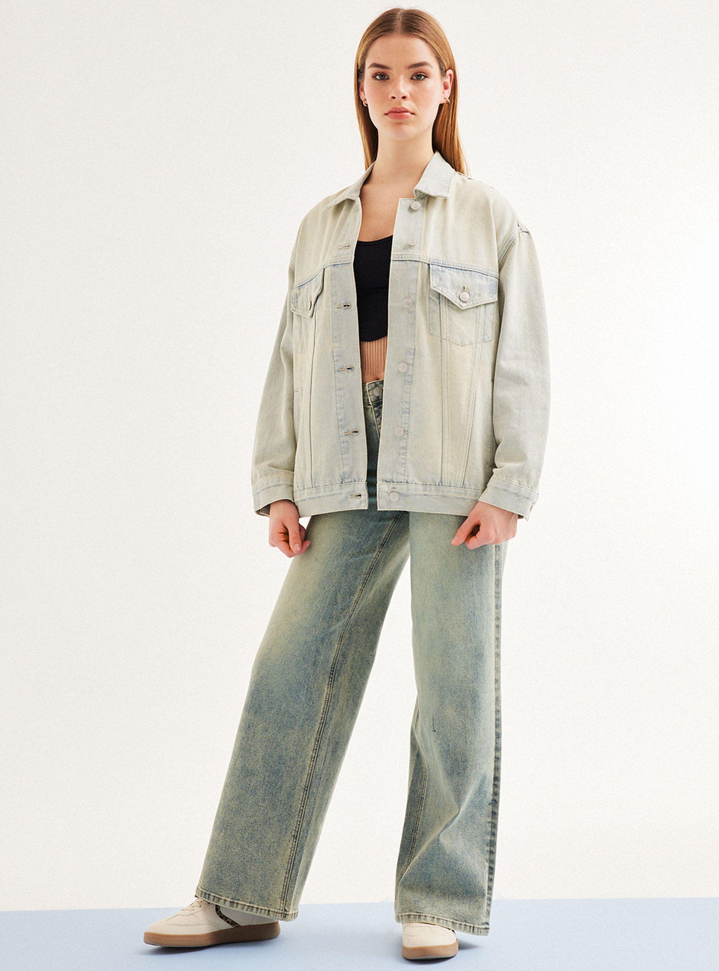 Chaqueta Trucker Oversized Lavados Dirty-4