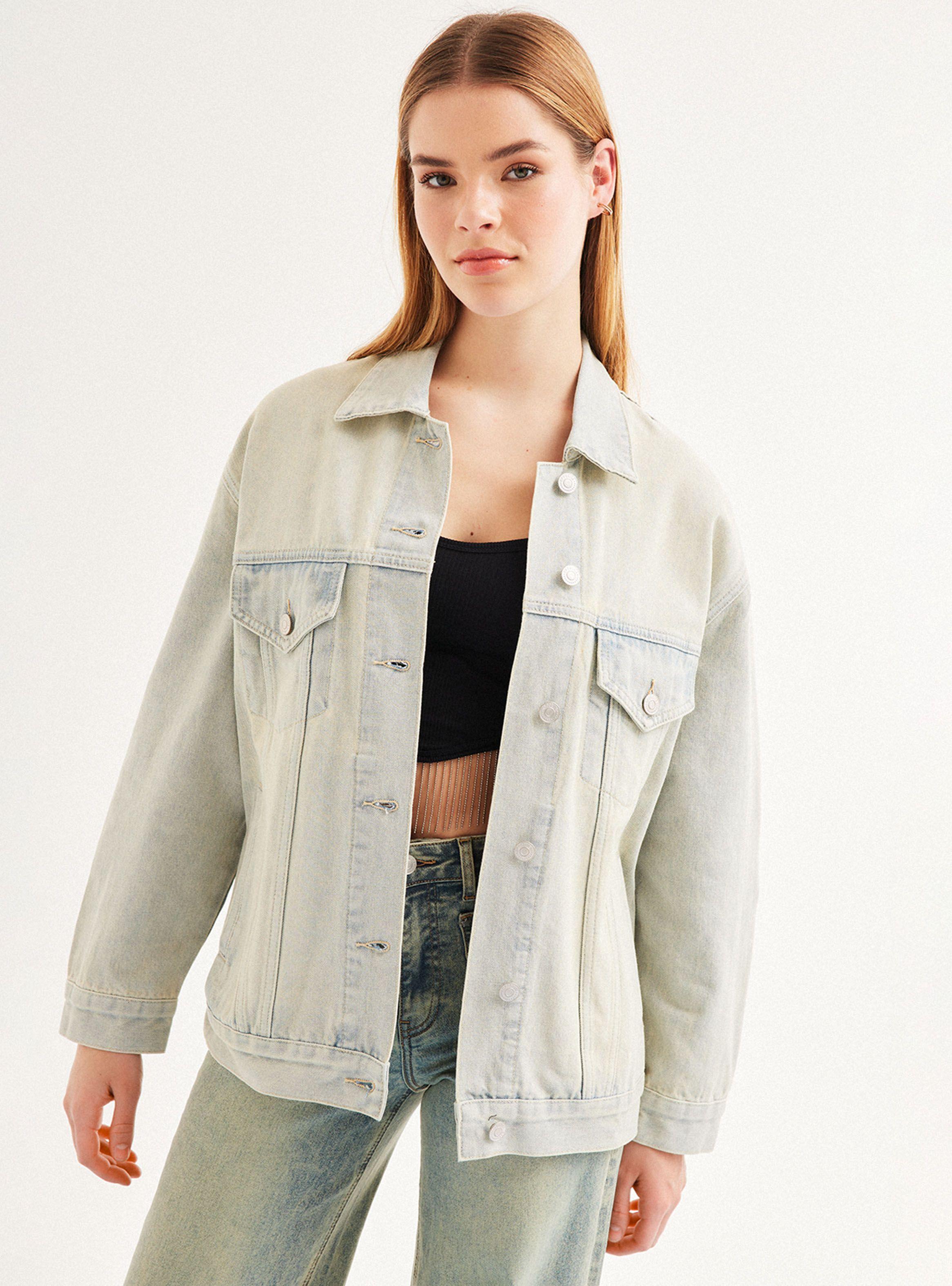 Chaqueta Trucker Oversized Lavados Dirty-0