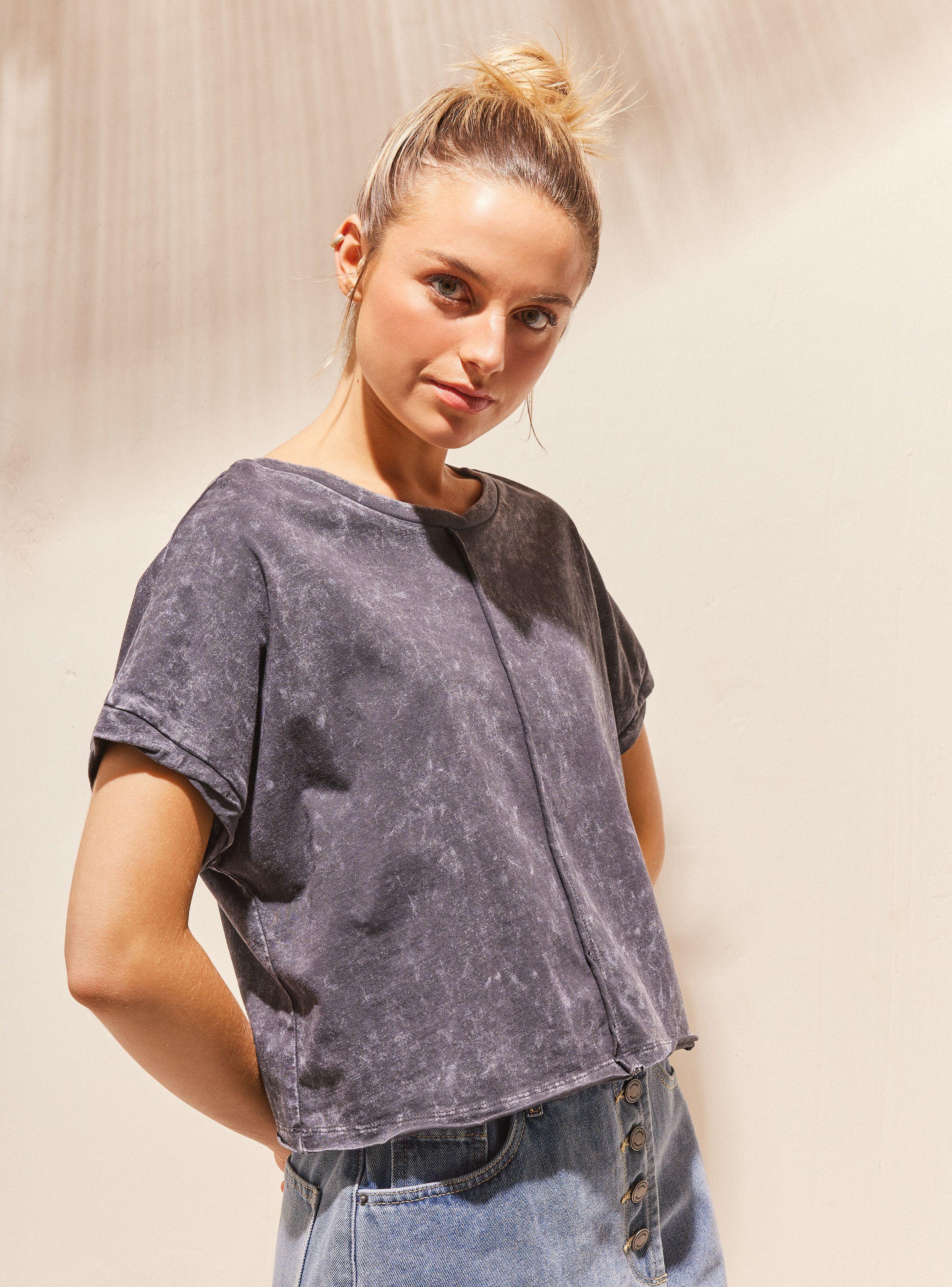 Polera Lavado Especial Acid Wash-0
