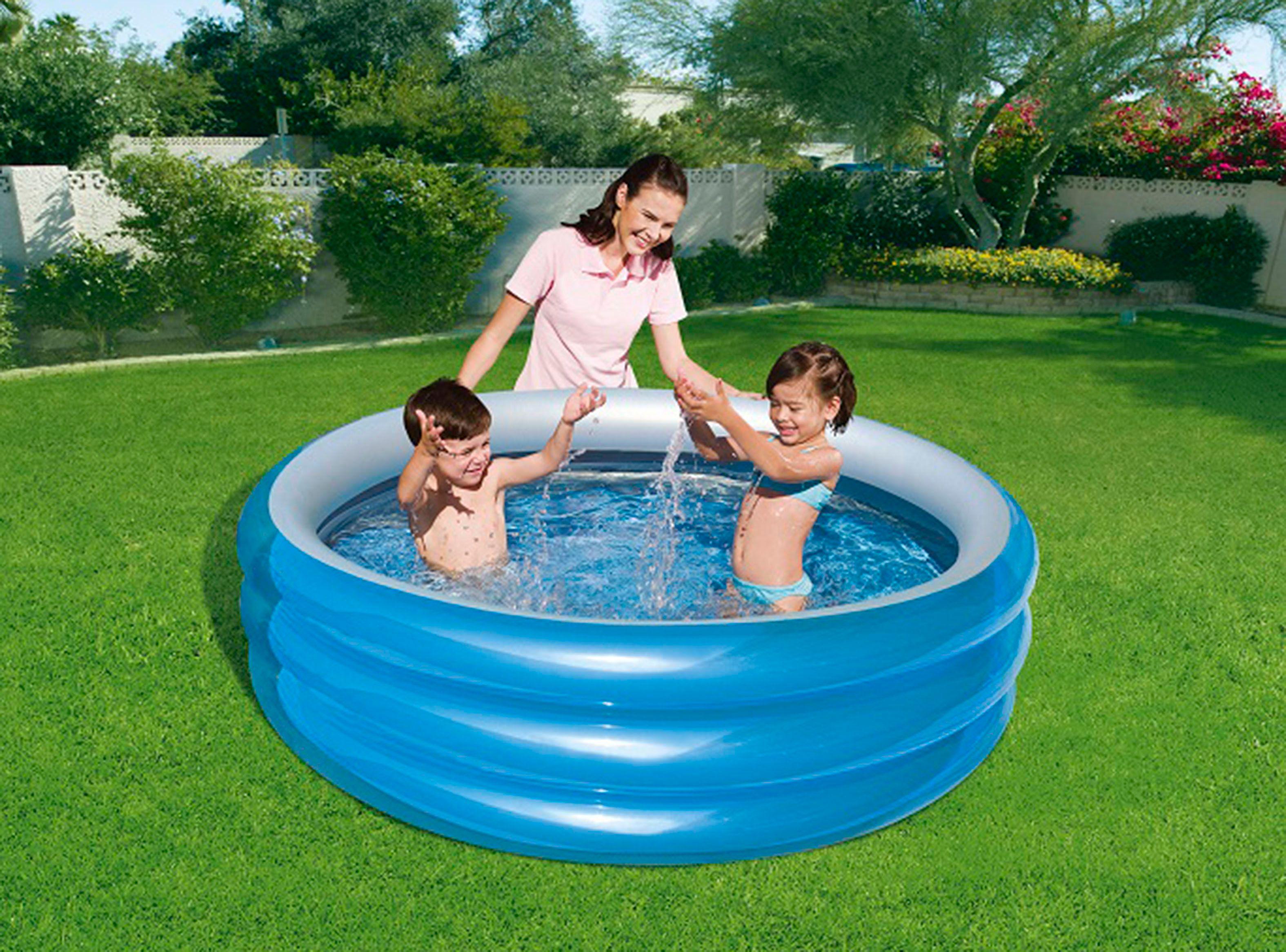 Piscina Inflable 3 Anillos Colores-1
