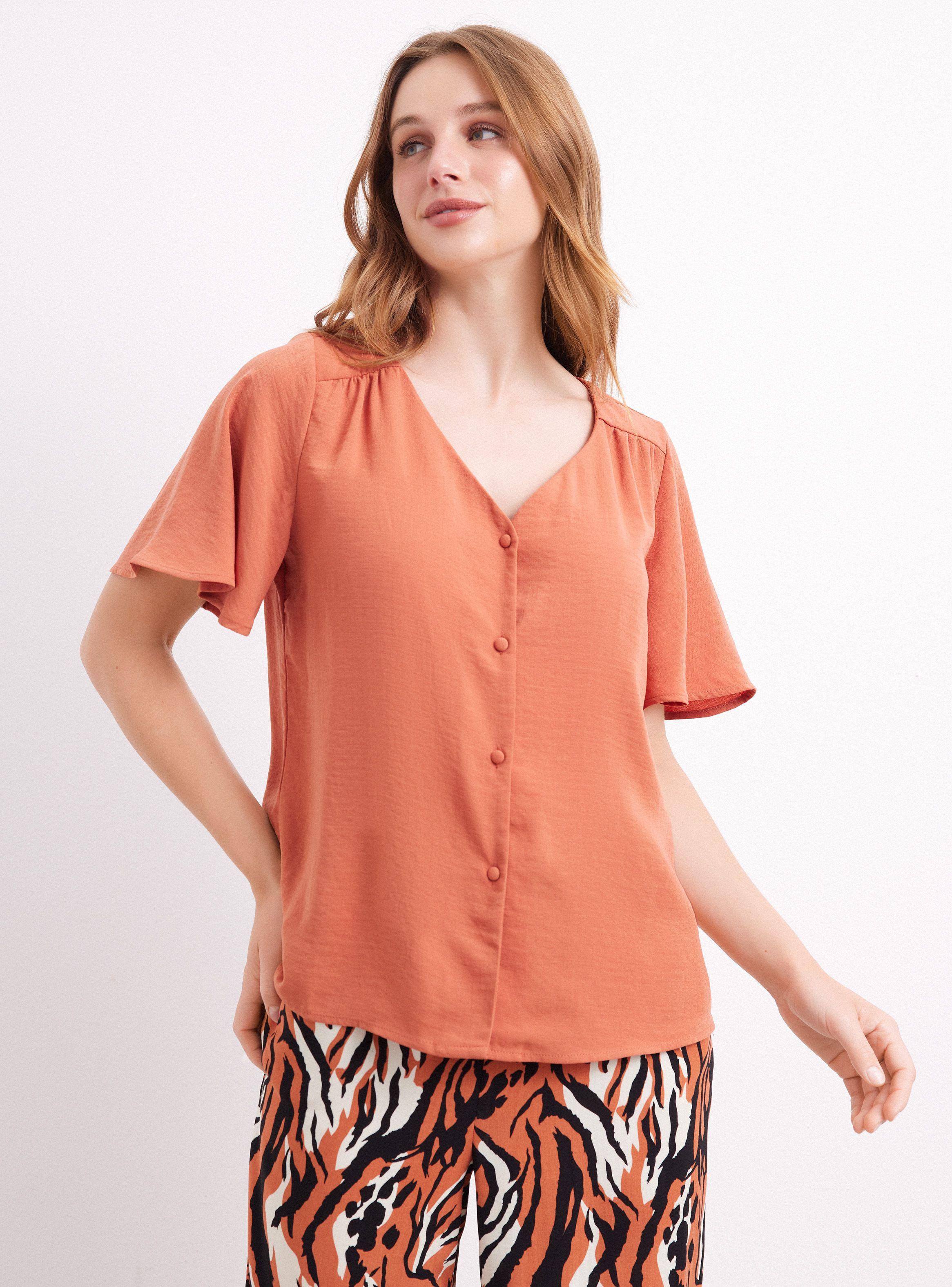 Blusa Semi Formal Plano-0