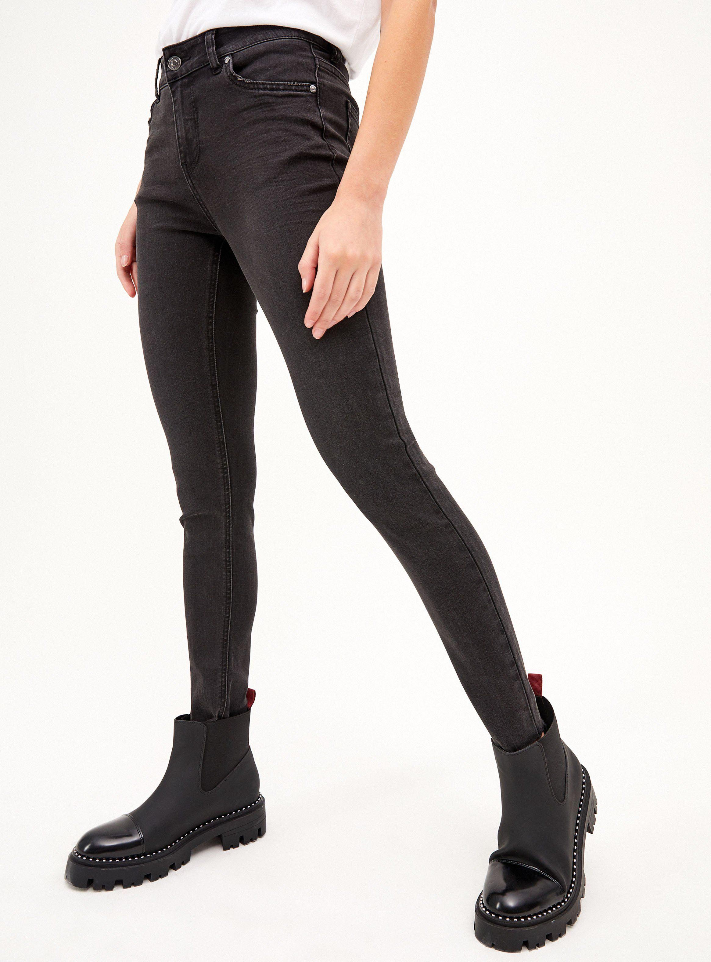 Jeans Skinny Tiro Medio Básico-0