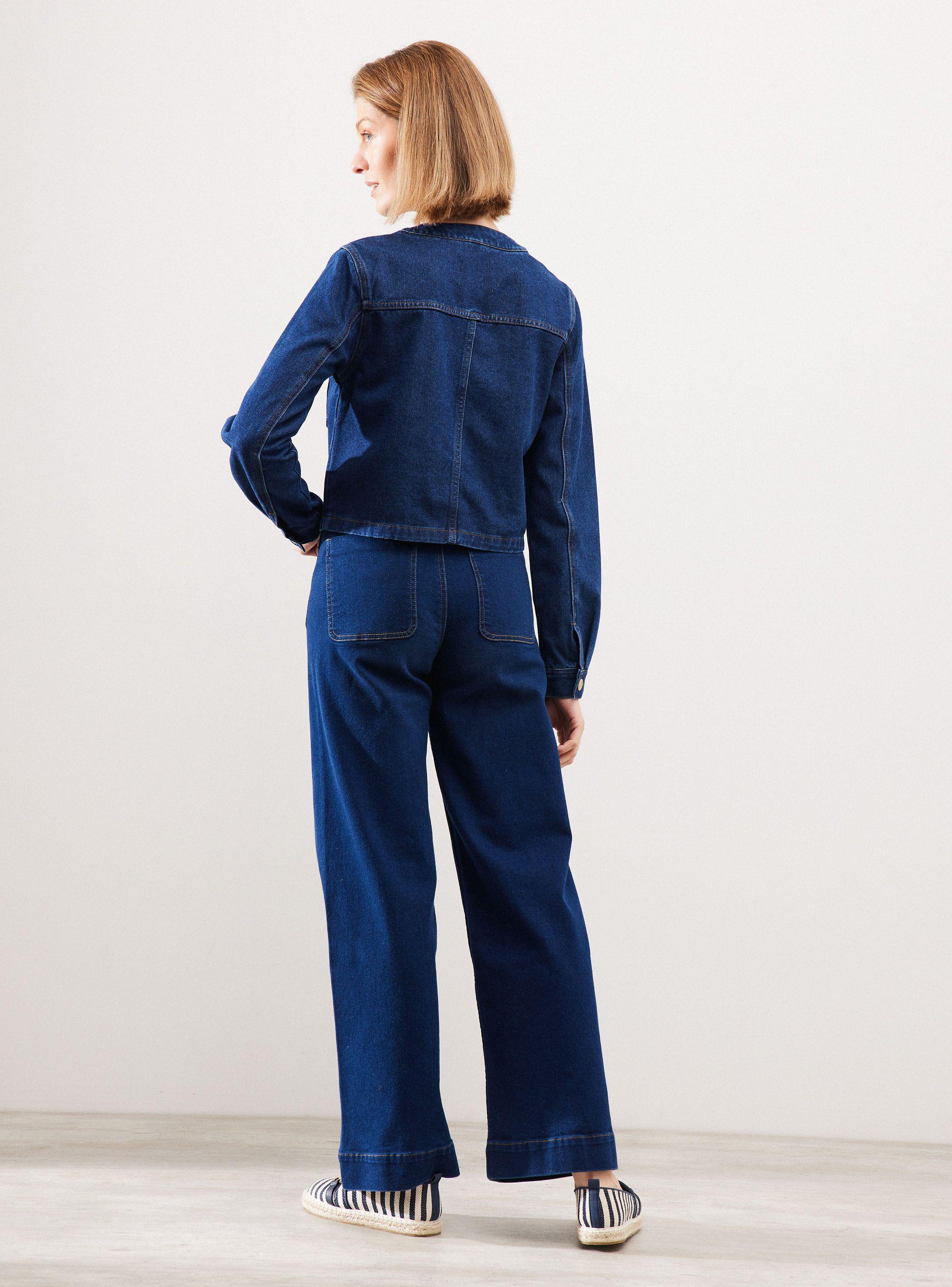 Chaqueta Denim Botones Dorados-5