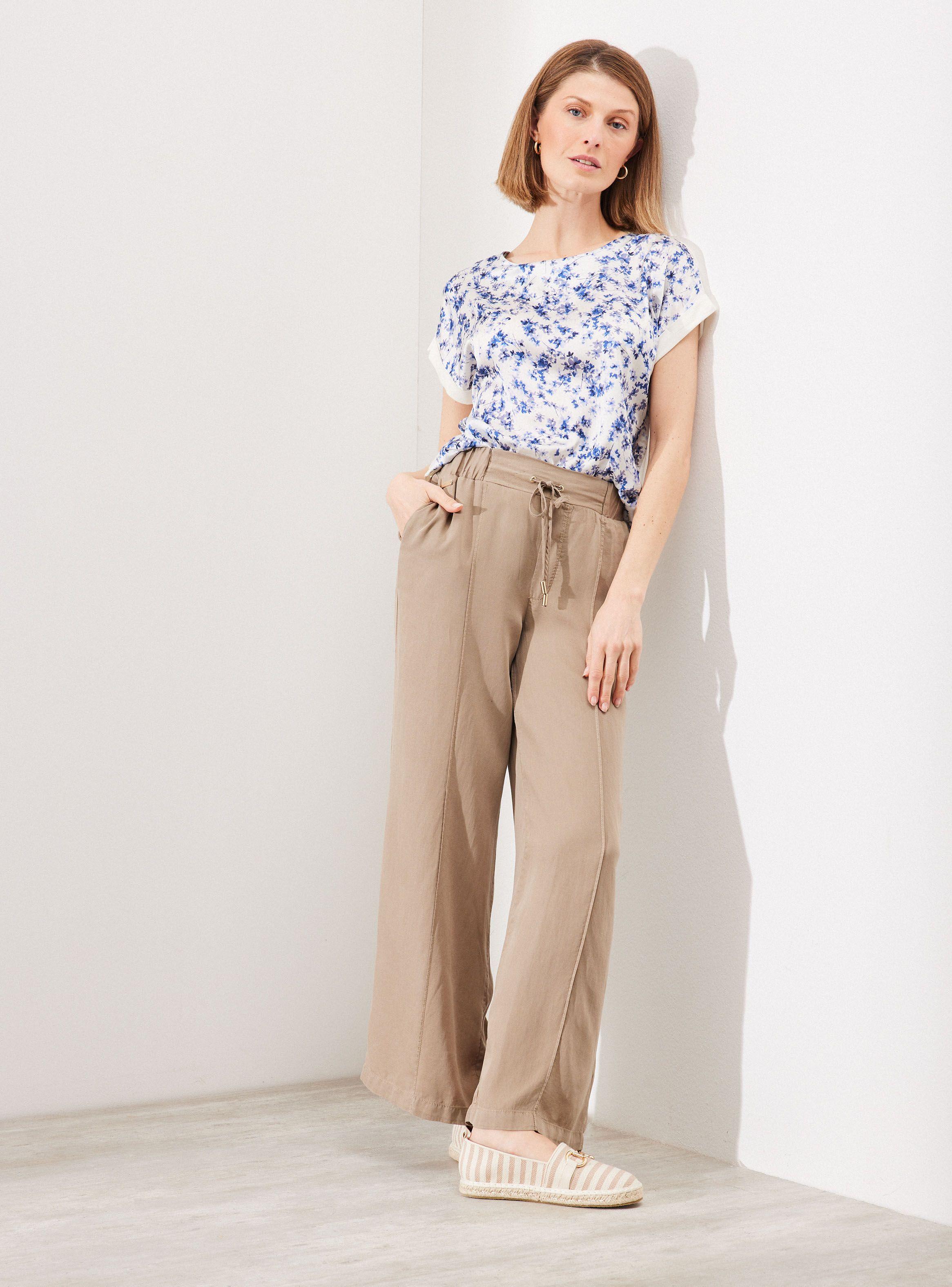 Polera Satín Estampada en Frente-4