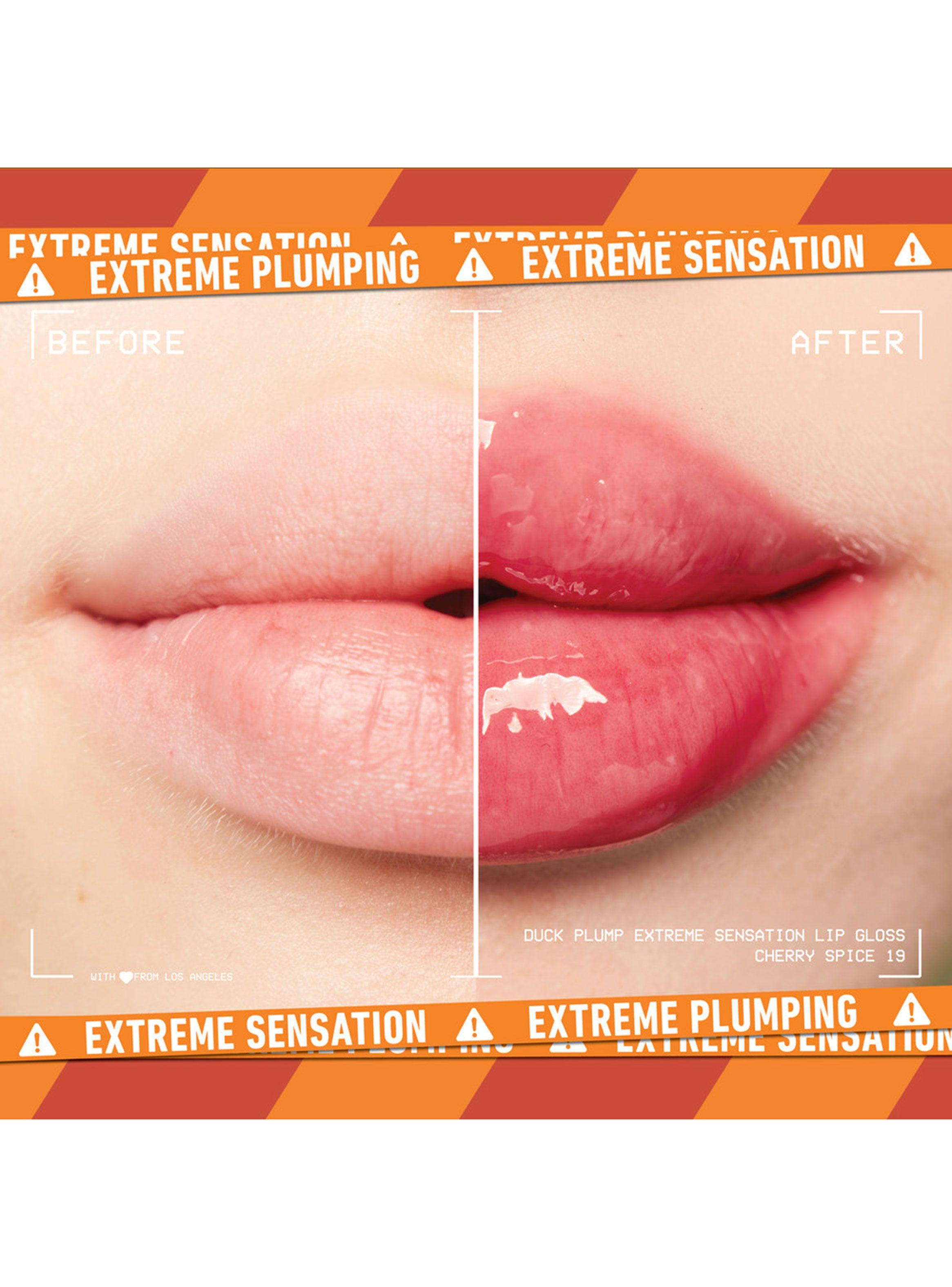 Brillo Labial Duck Plump Cherry Spice-3