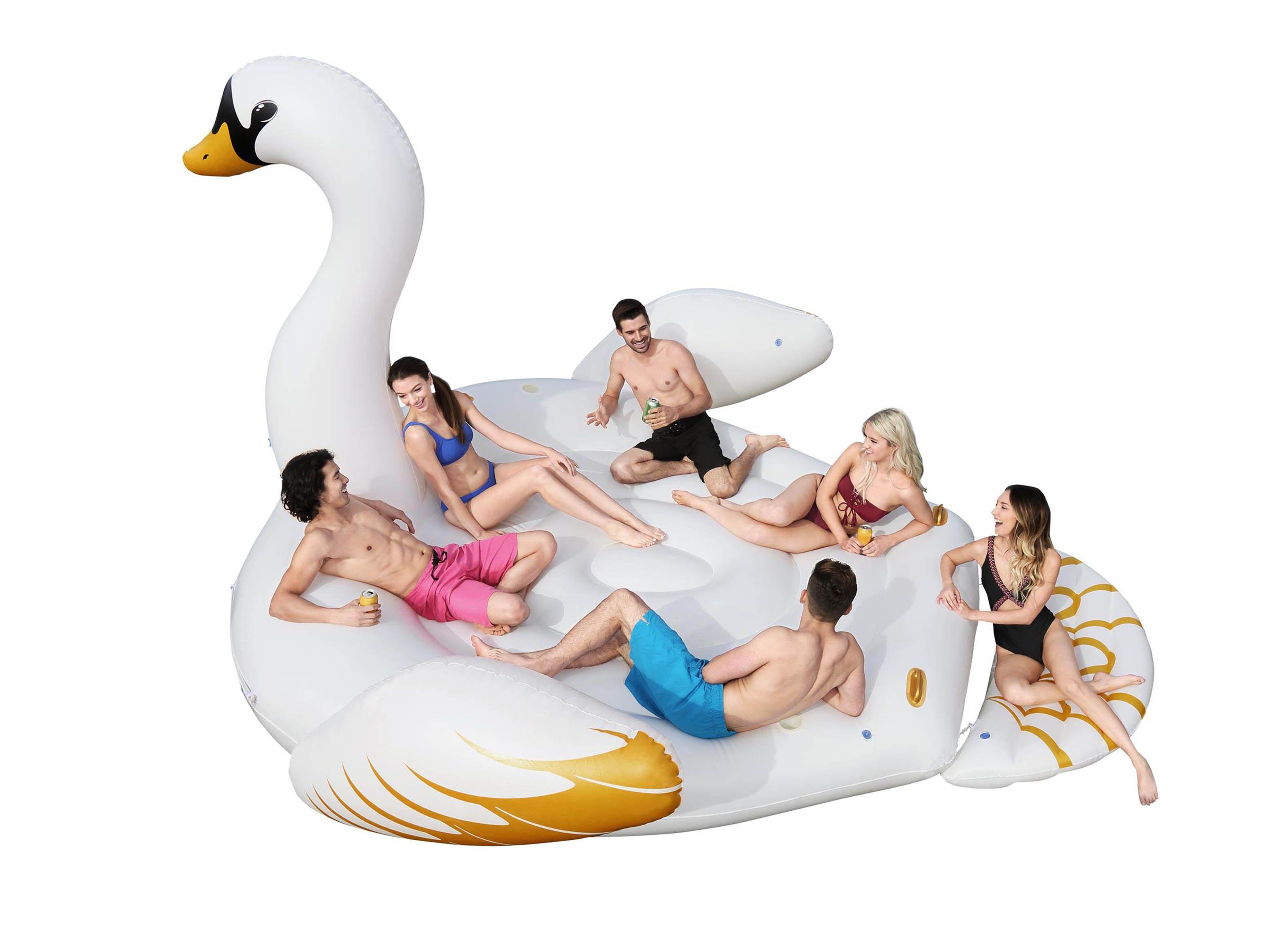Flotador Cisne Gigante Bestway-0