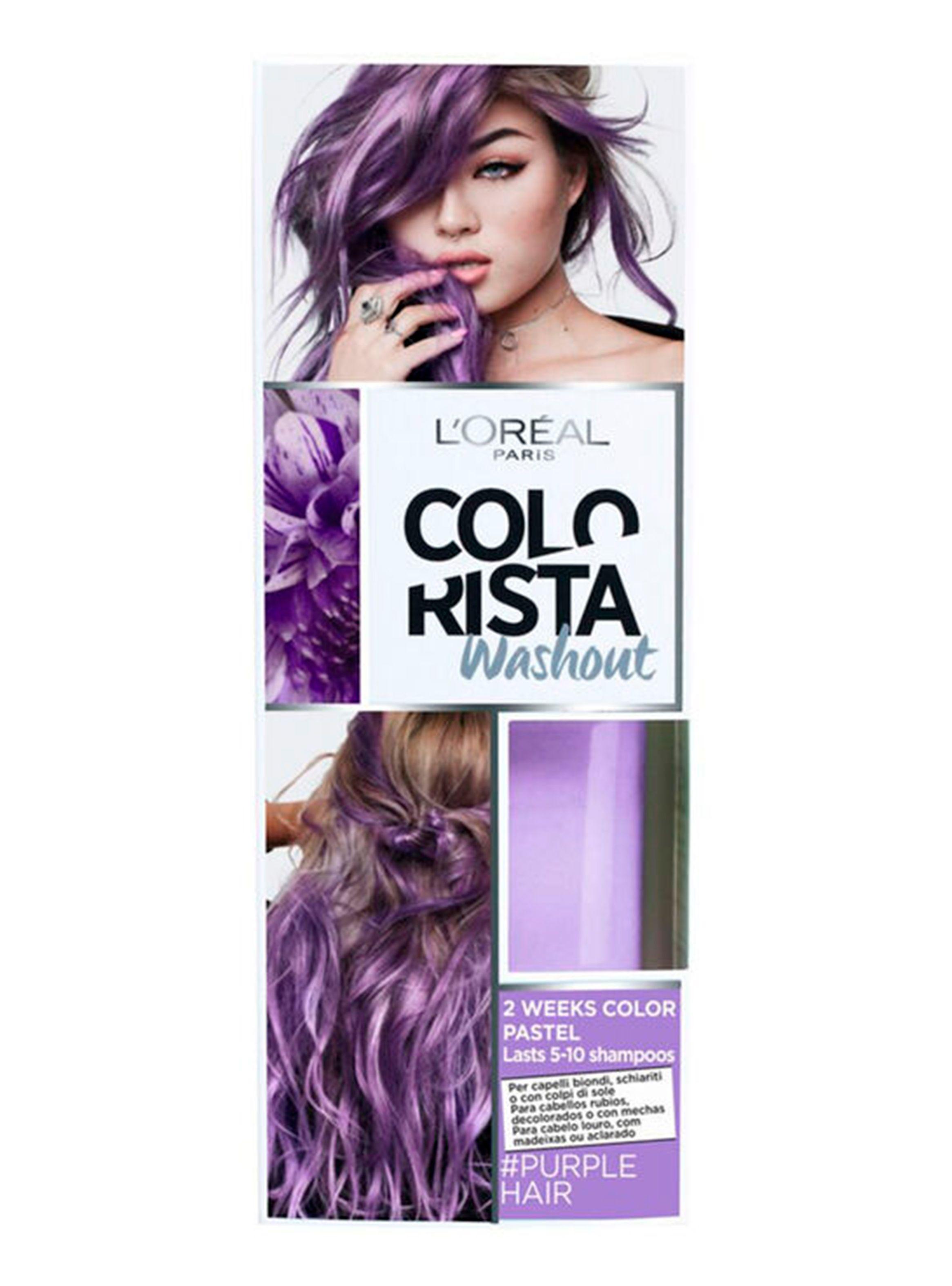 Tintura Colorista Cabello Semi Permanente Washout 5 Purple-0