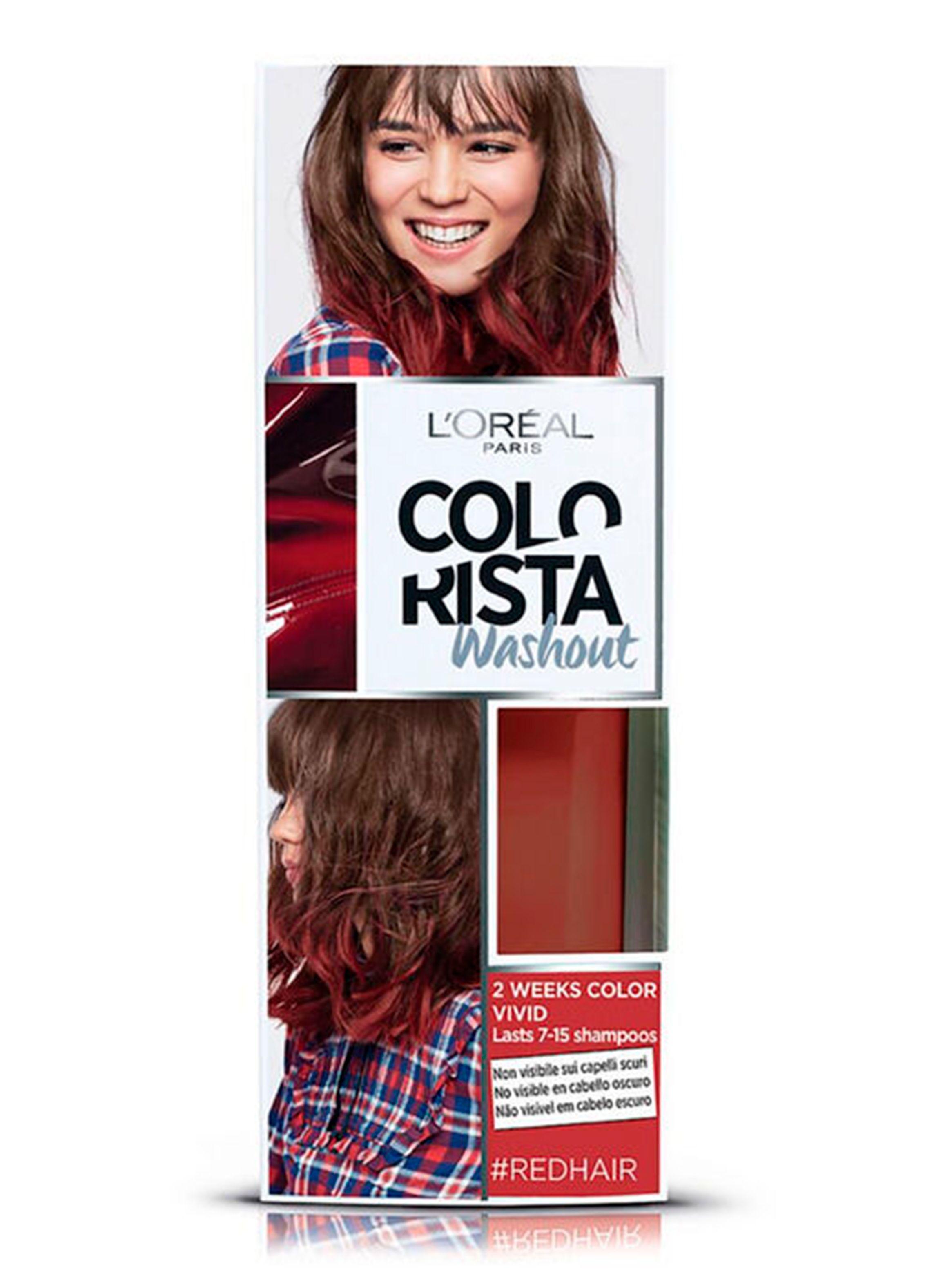 Tintura Colorista Cabello Semi Permanente Washout 12 Red-0