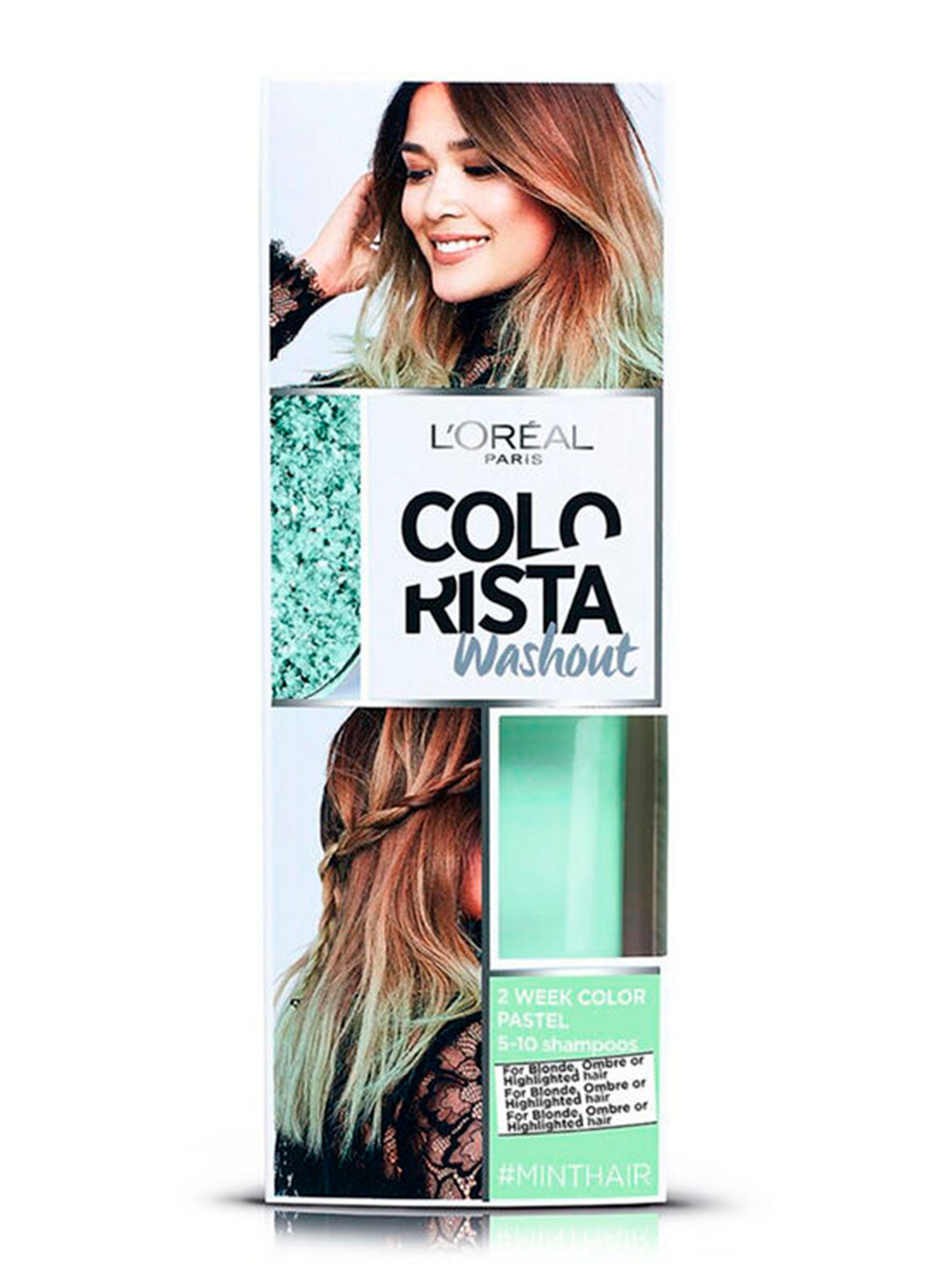 Tintura Colorista Cabello Semi Permanente Washout 8 Mint-0