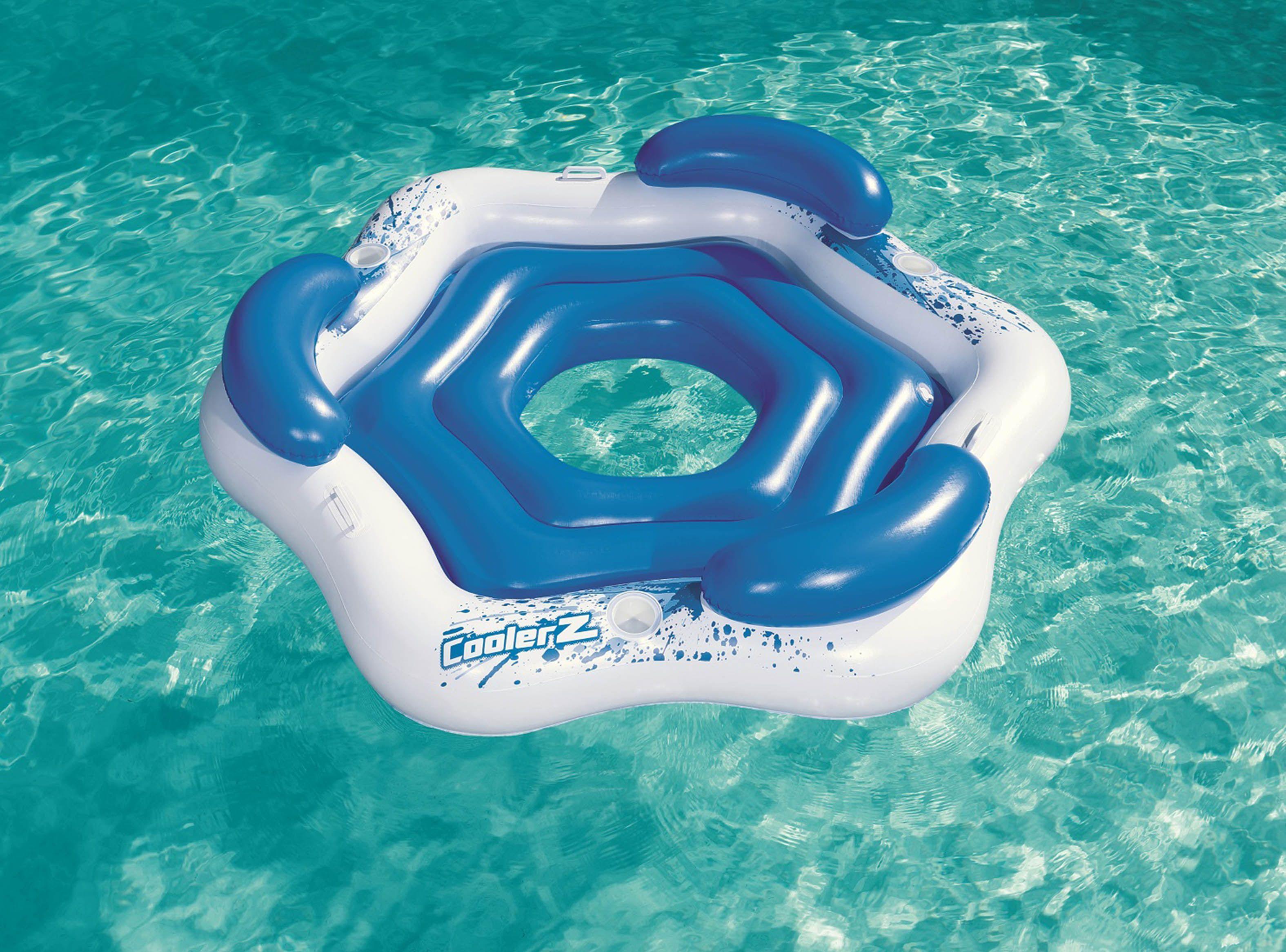 Flotador Isla 3 Personas Bestway-2