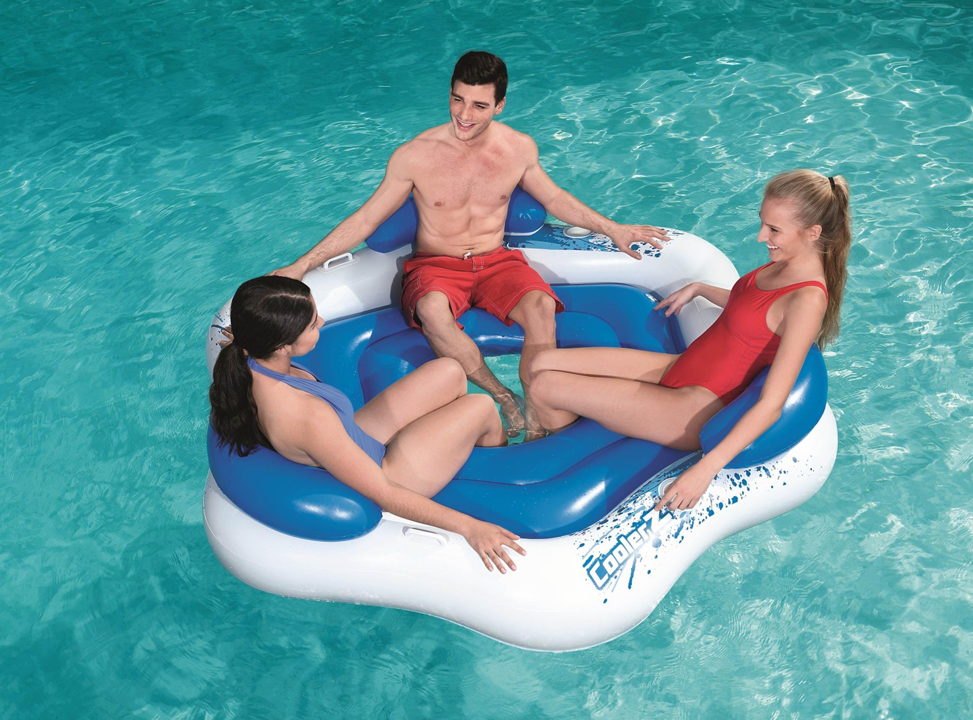 Flotador Isla 3 Personas Bestway-3