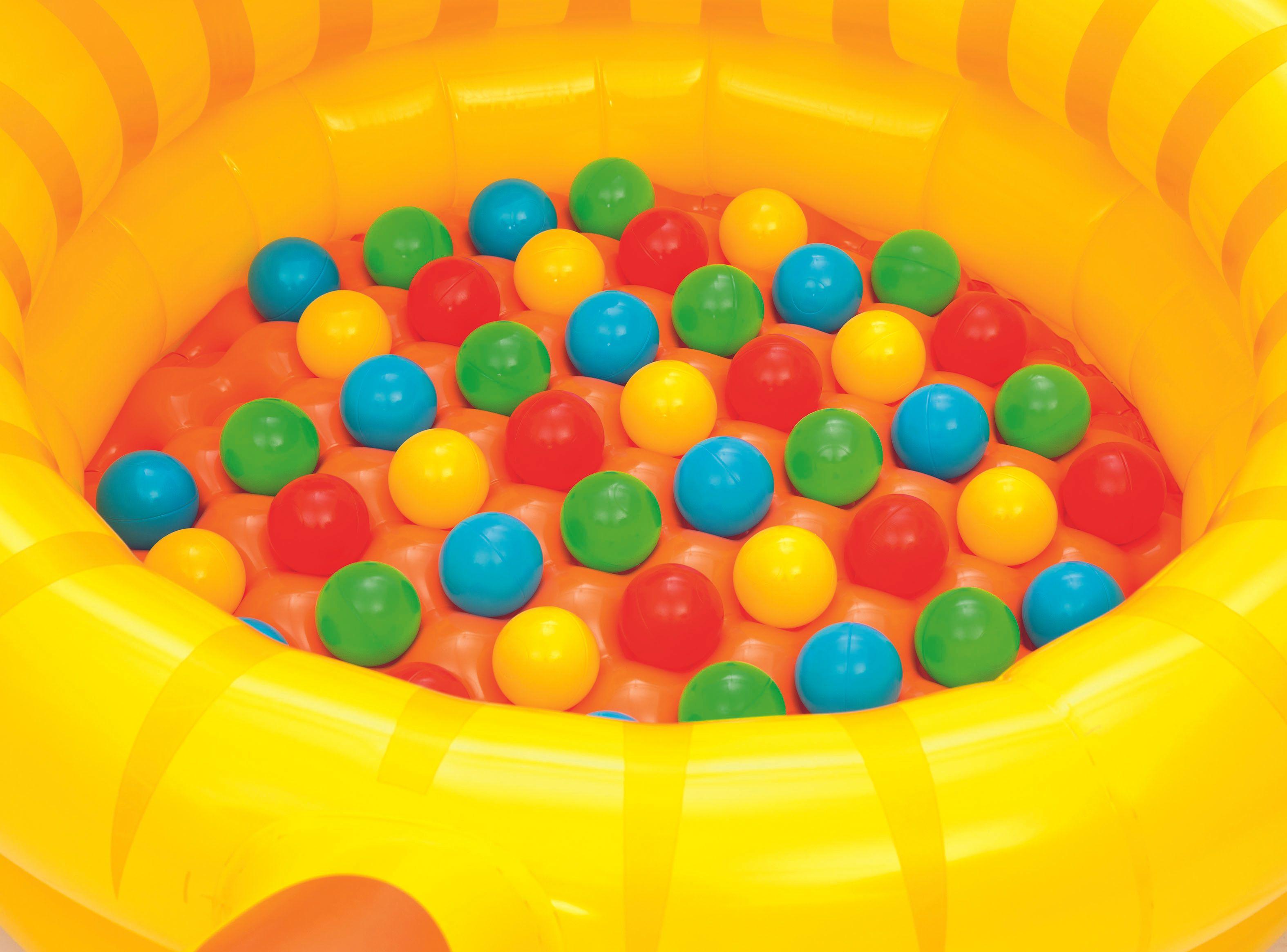 Piscina Inflable León con 50 Pelotas-2