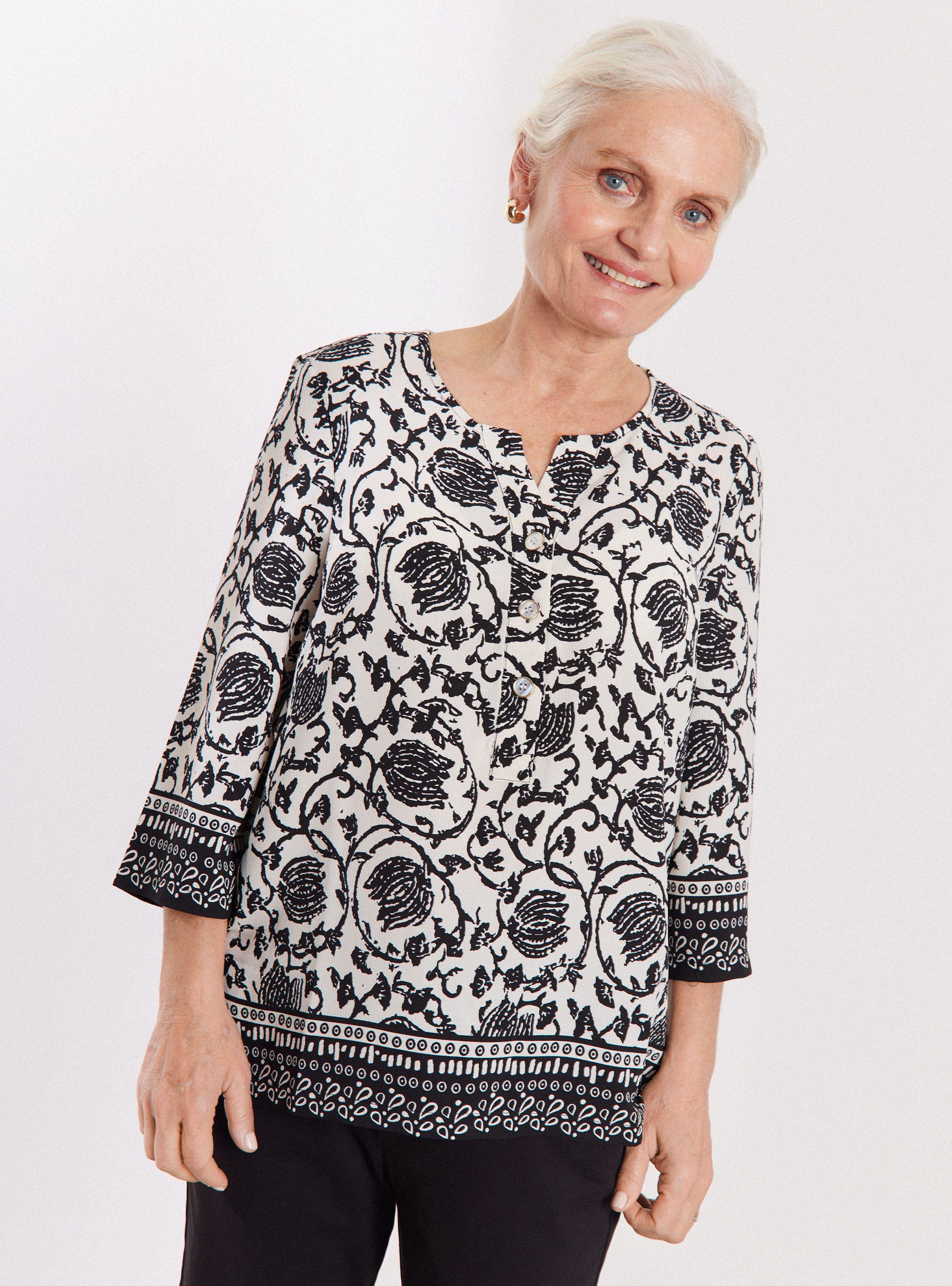 Blusa Blusón Estampado-0