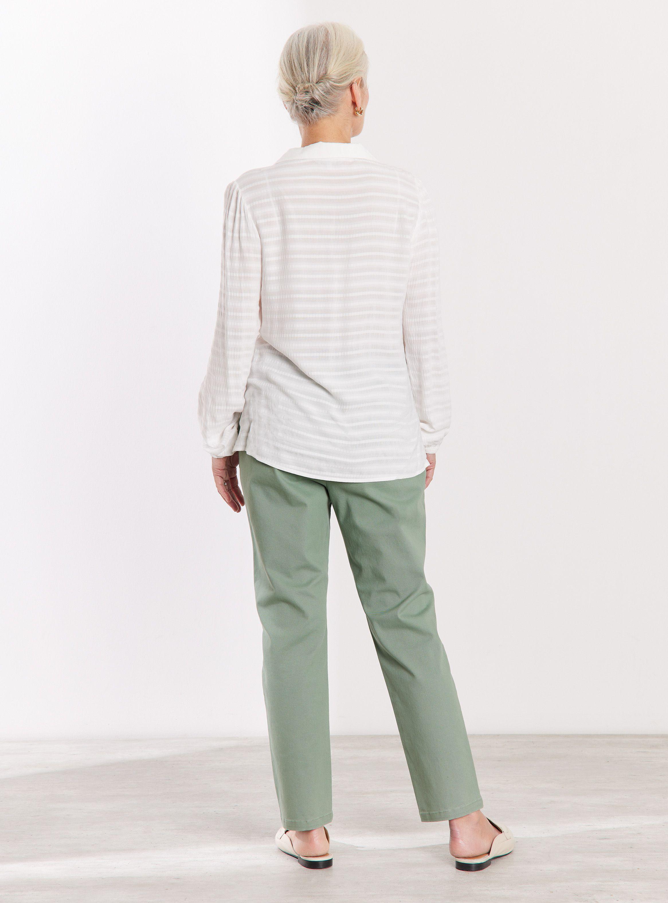 Blusa Texturada Cuello en V-5
