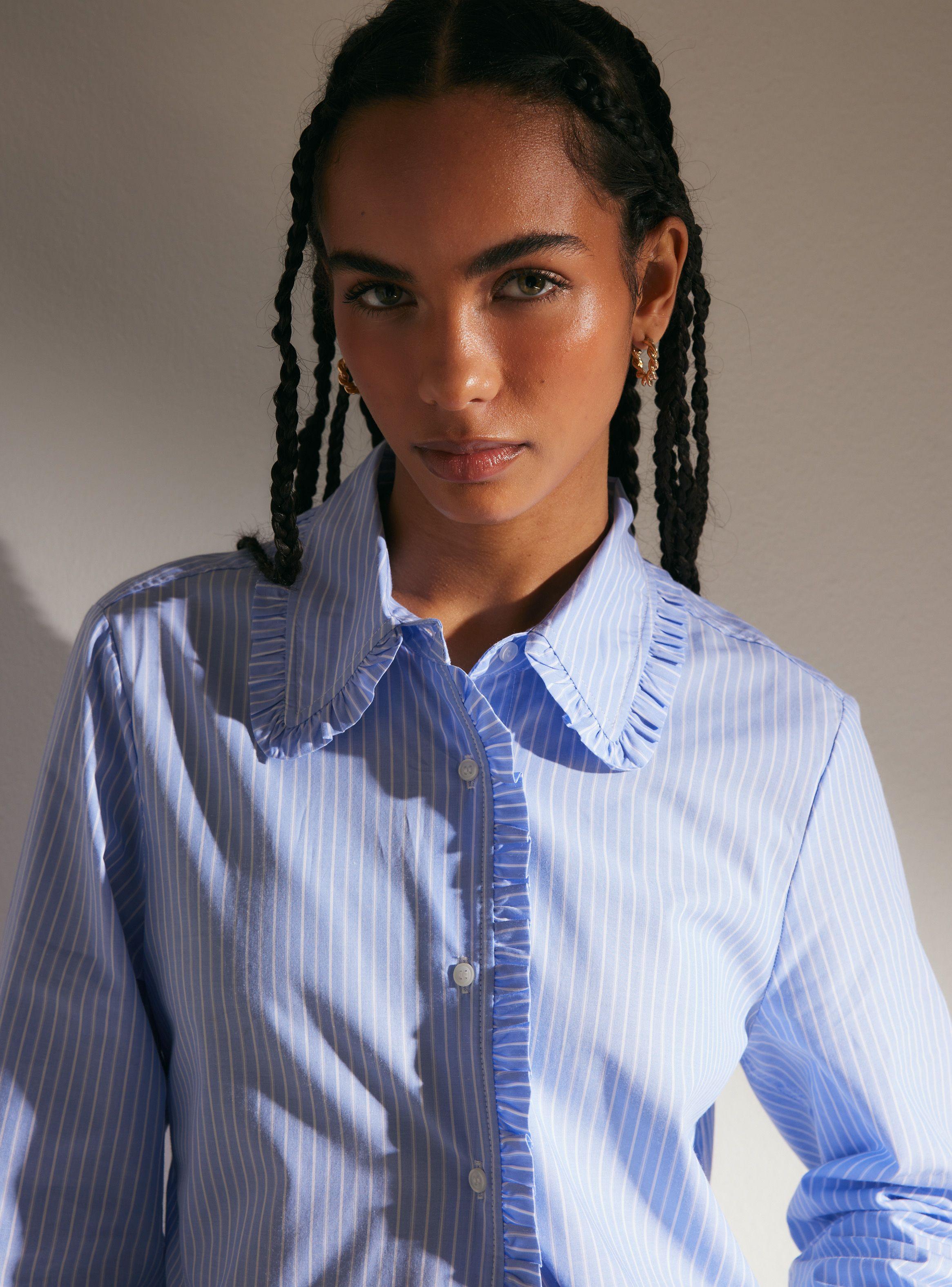 Blusa Camisera Listada-2
