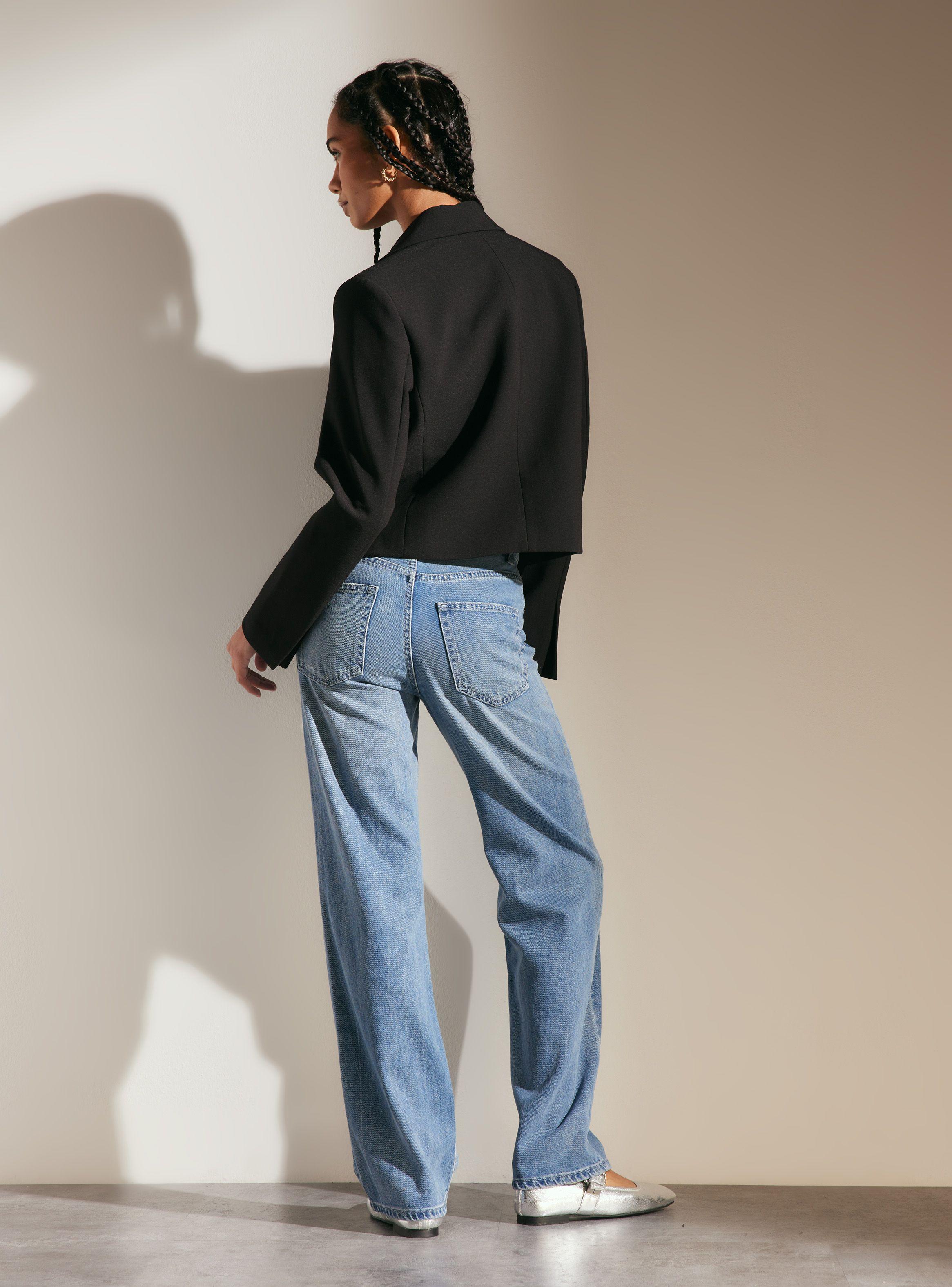 Blazer Crop Doble Abotonadura-5