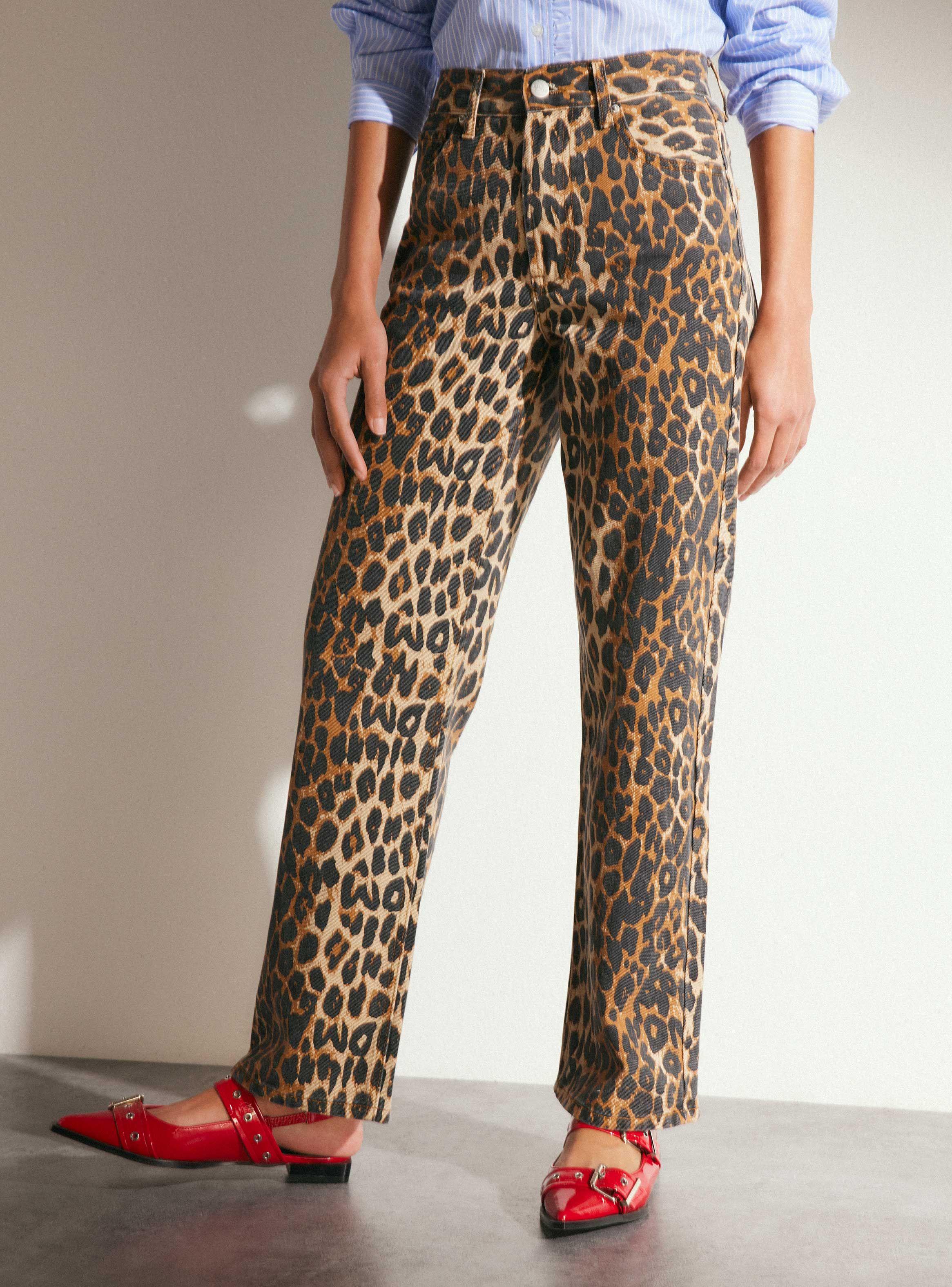 Jeans Lavados Clásicos y Animal Print-0