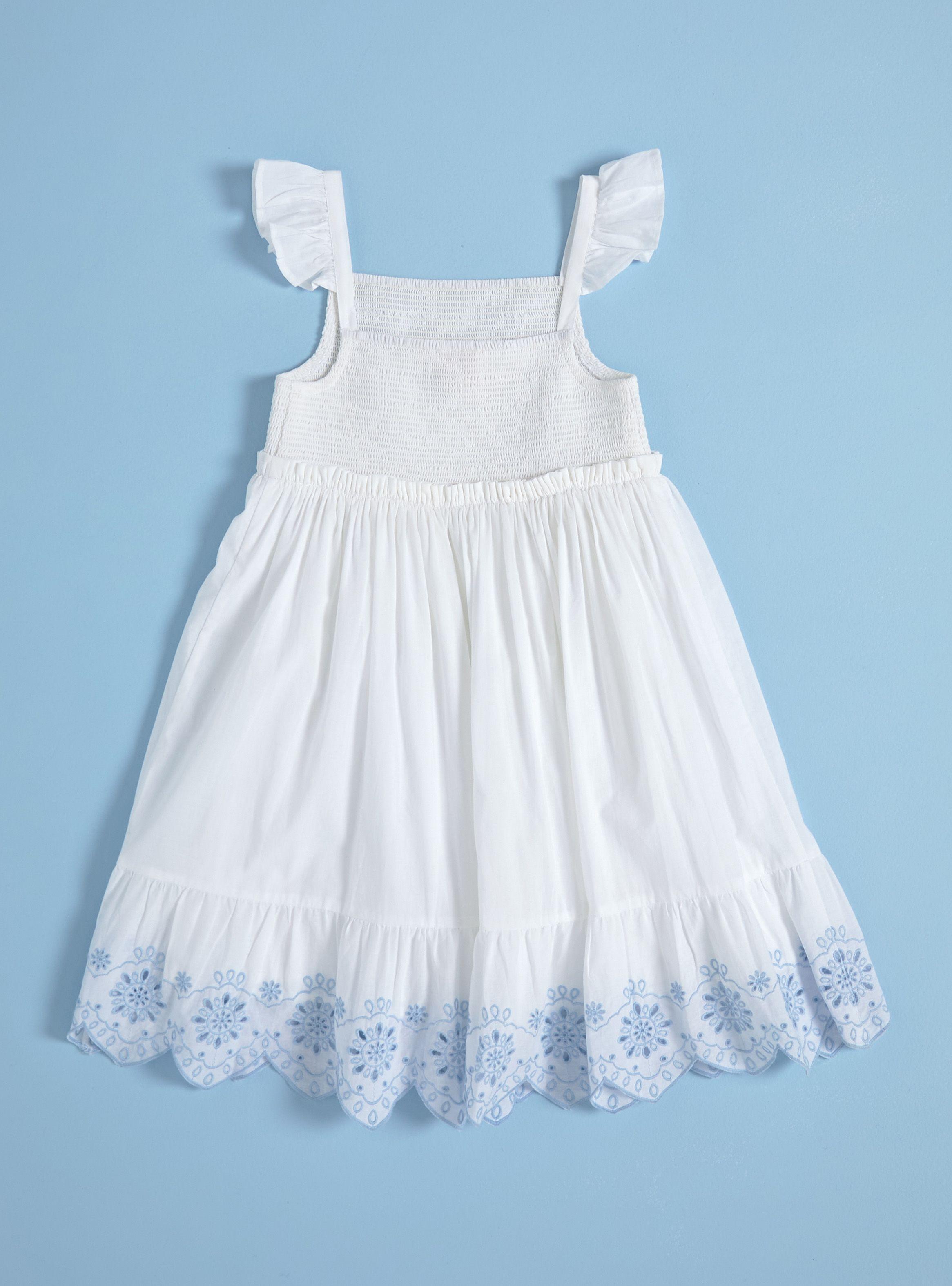 Vestido Panal con Basta de Broderie-3