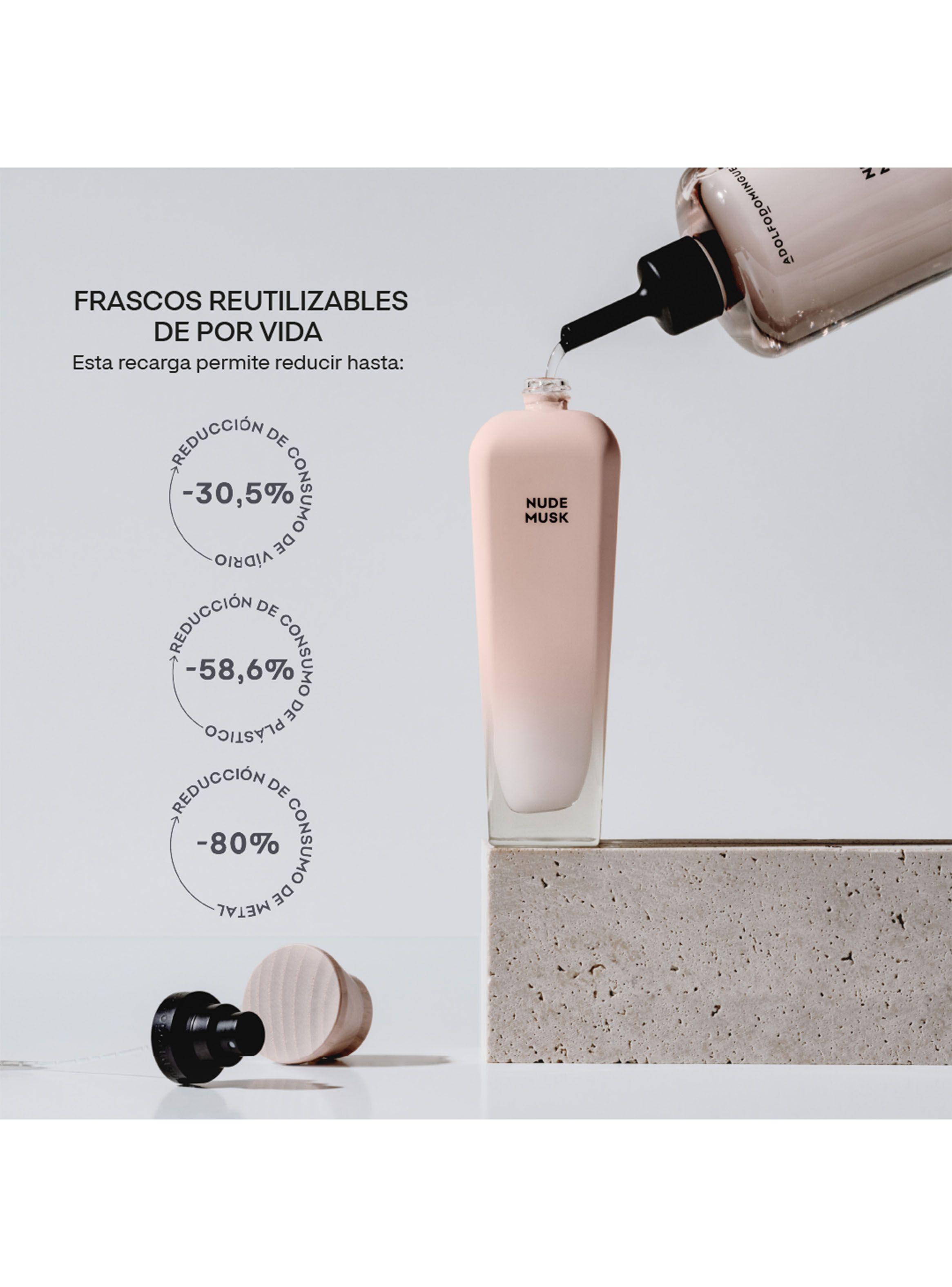 Perfume Recarga Nude Musk EDP Mujer 250ml-4