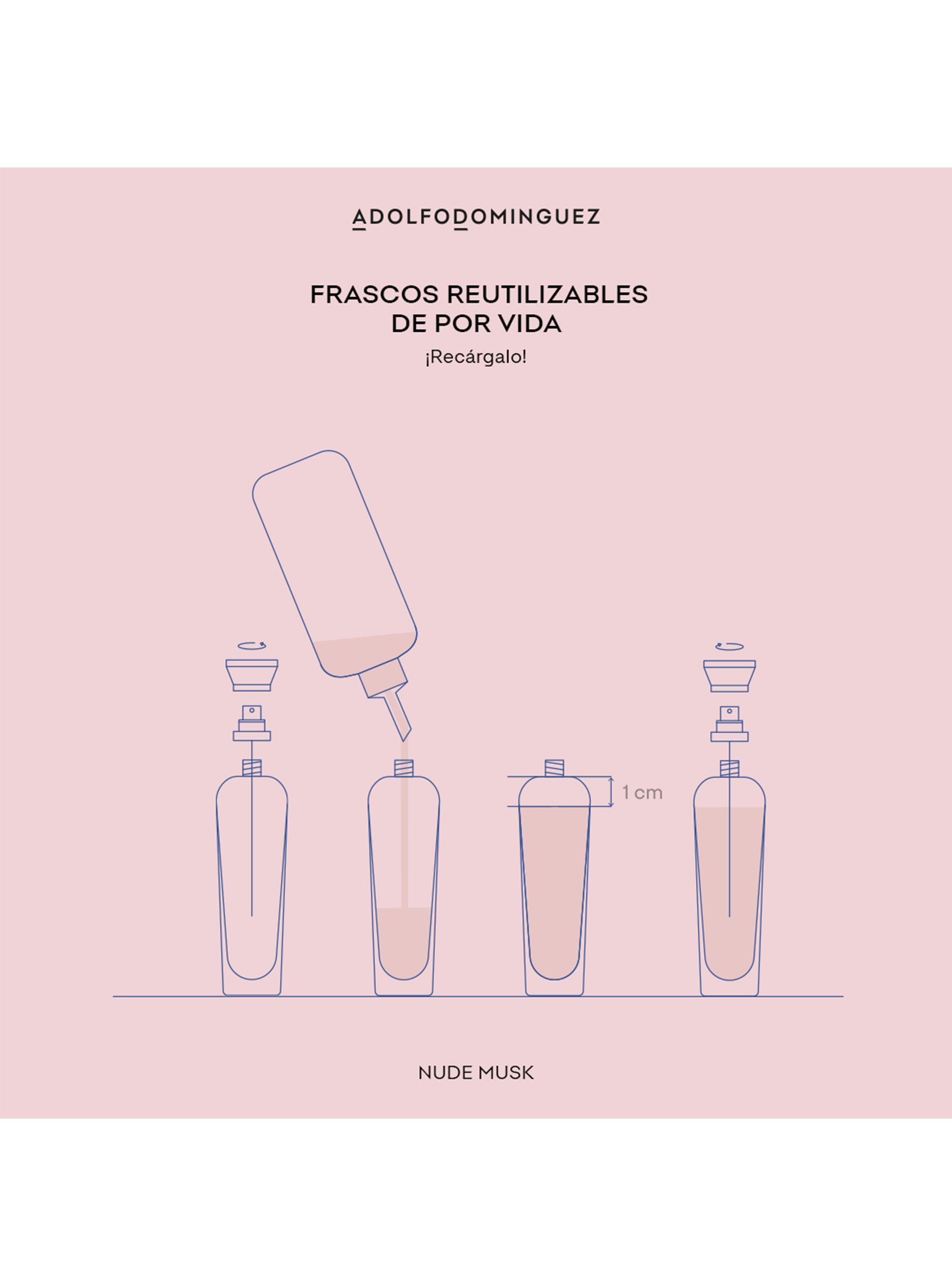 Perfume Recarga Nude Musk EDP Mujer 250ml-5