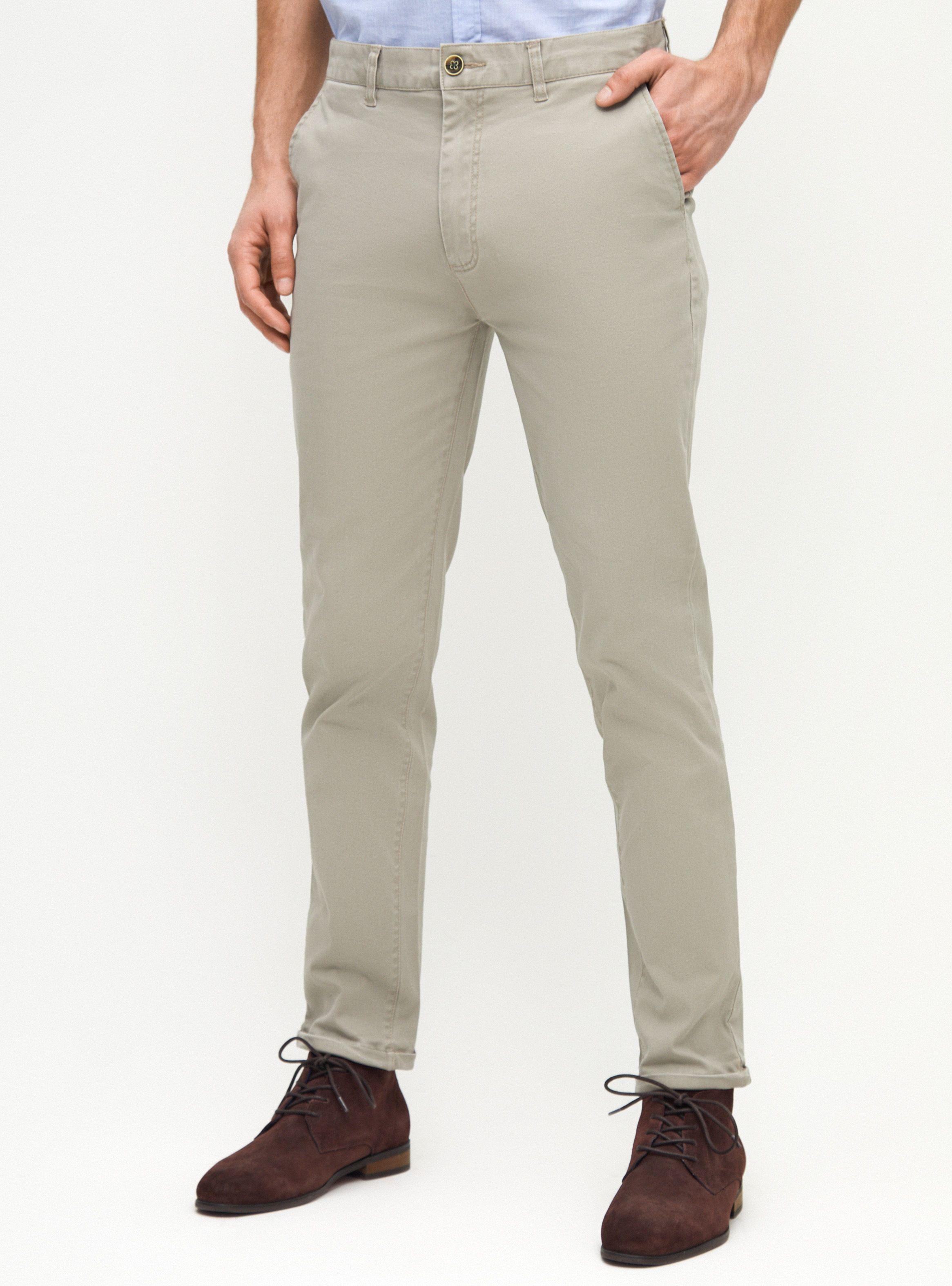 Pantalón Chino Gabardina Elasticada-0