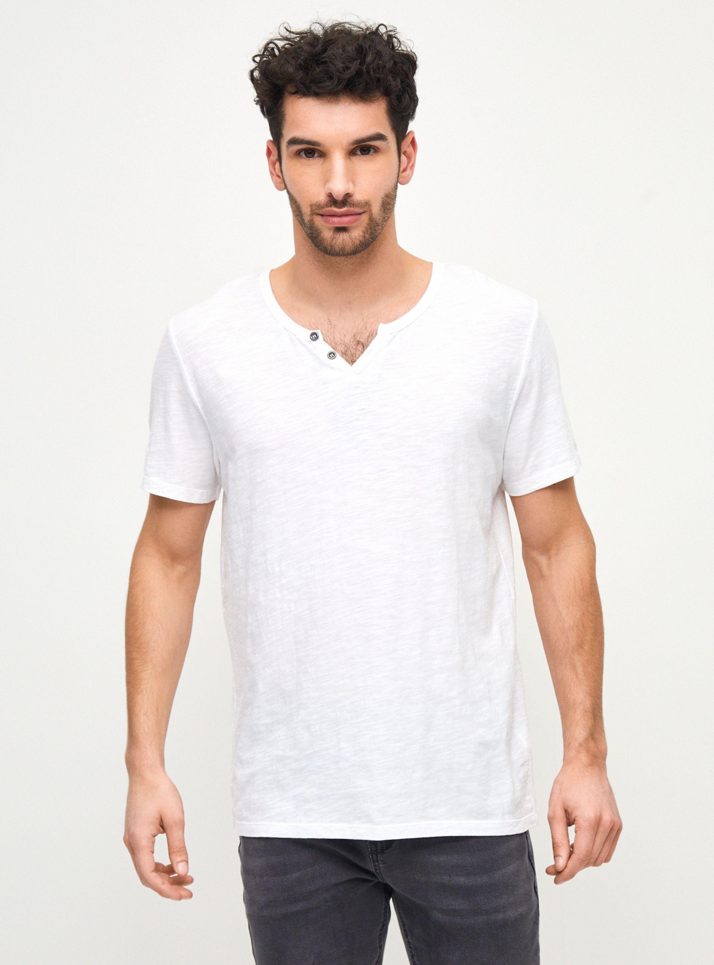 Polera Slim Cuello V-0