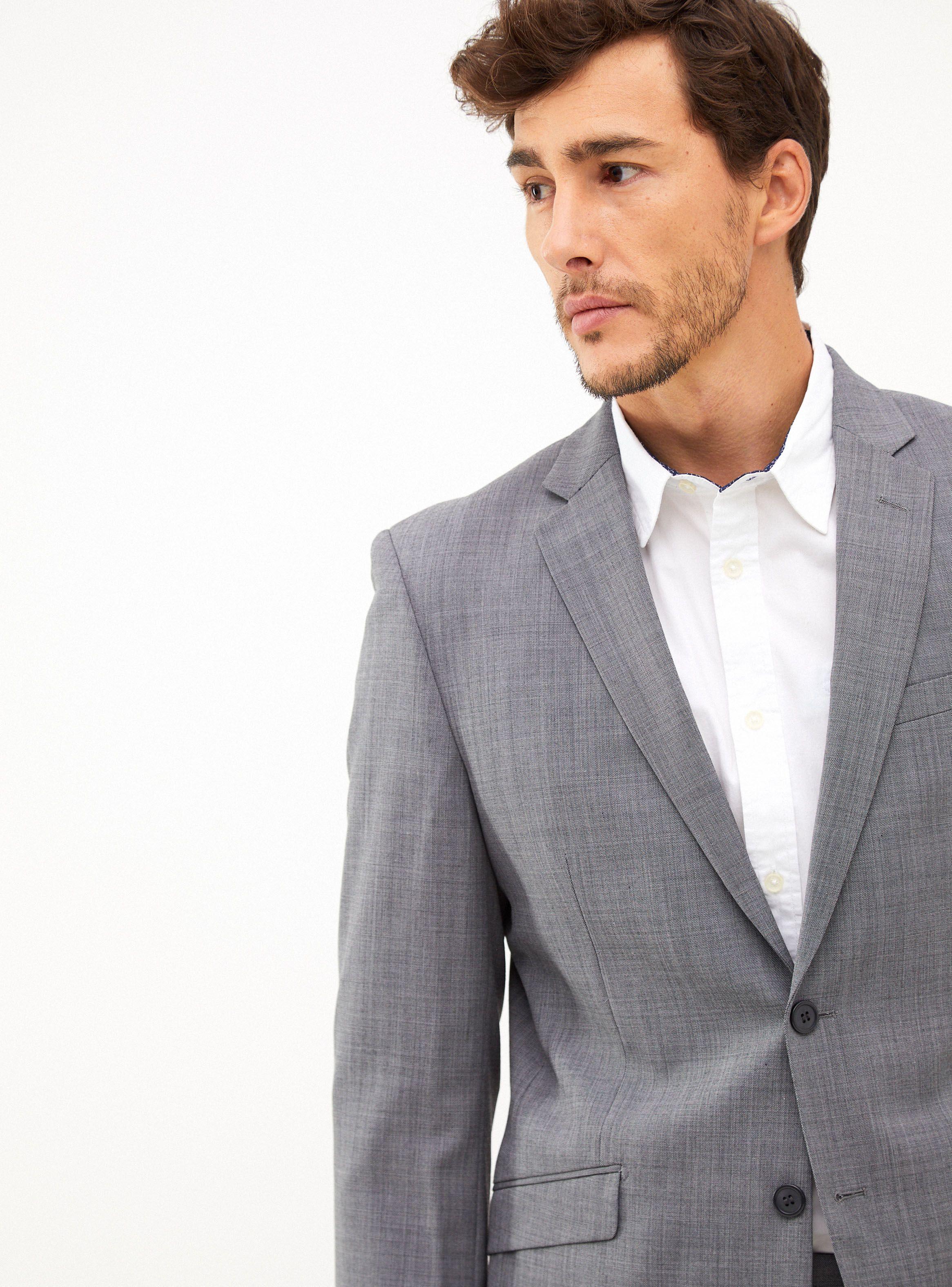 Traje Arrow Recto Regular Fit Lana Super 100 Fsia-1