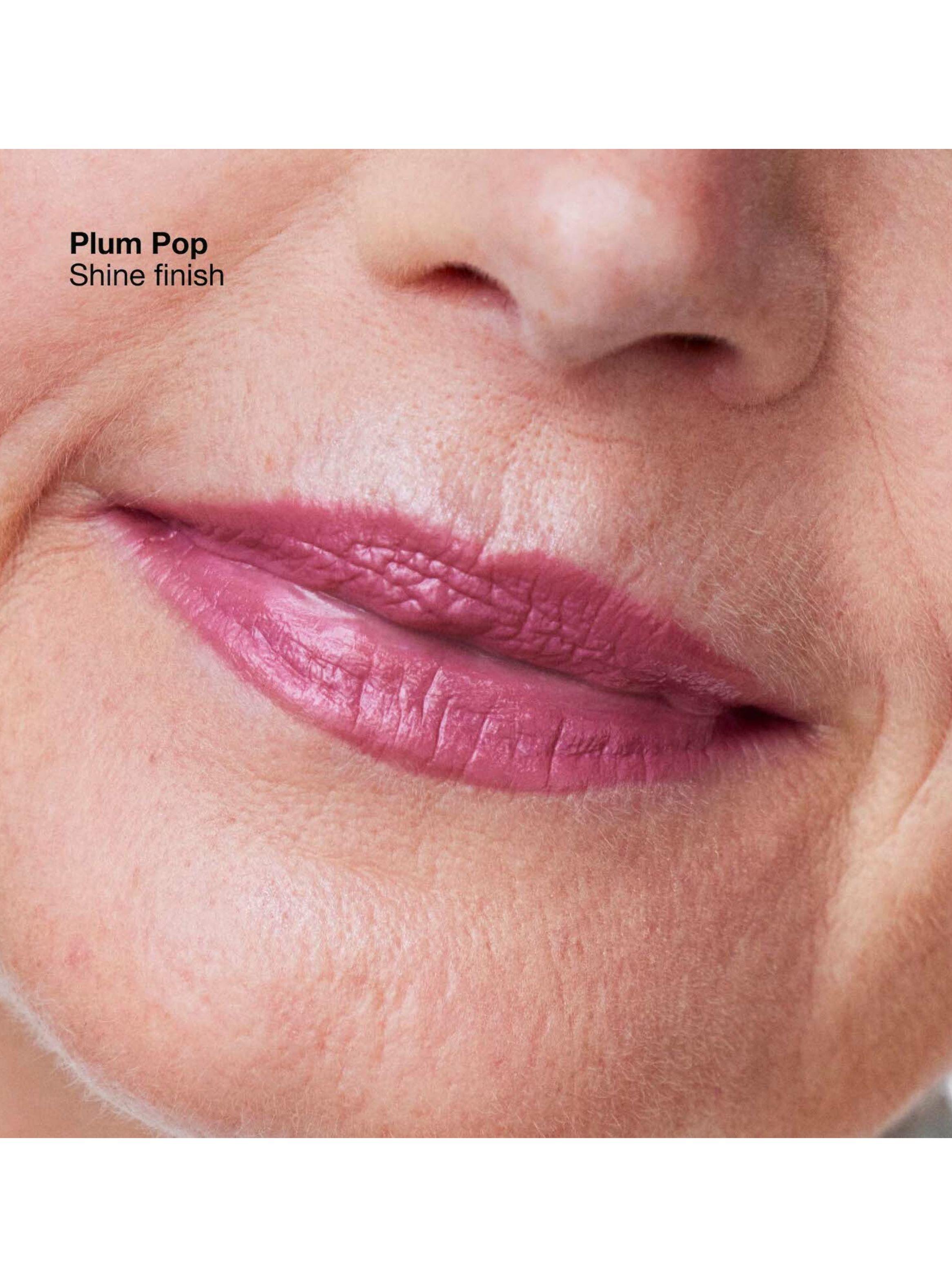 Labial Clinique Pop Longwear Lipstick Shine Plum Pop 3.9 g-3