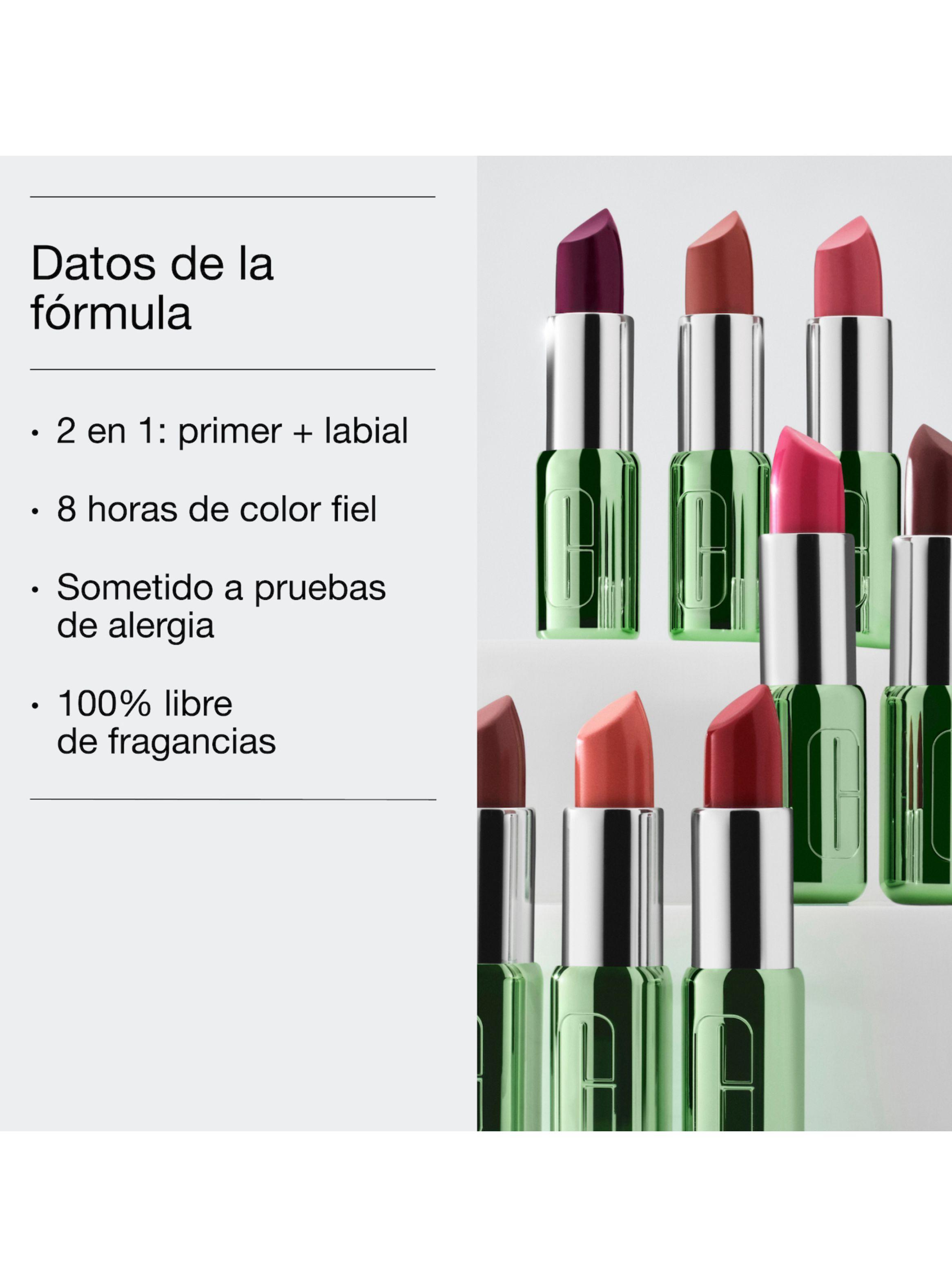 Labial Clinique Pop Longwear Lipstick Satin Cola Pop 3.9 g-5