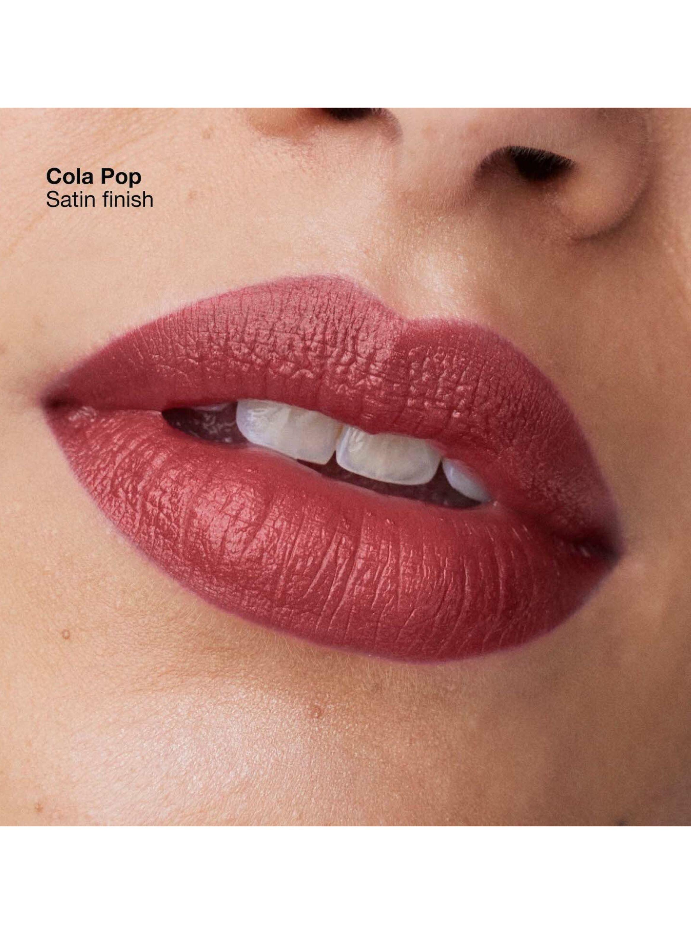 Labial Clinique Pop Longwear Lipstick Satin Cola Pop 3.9 g-3