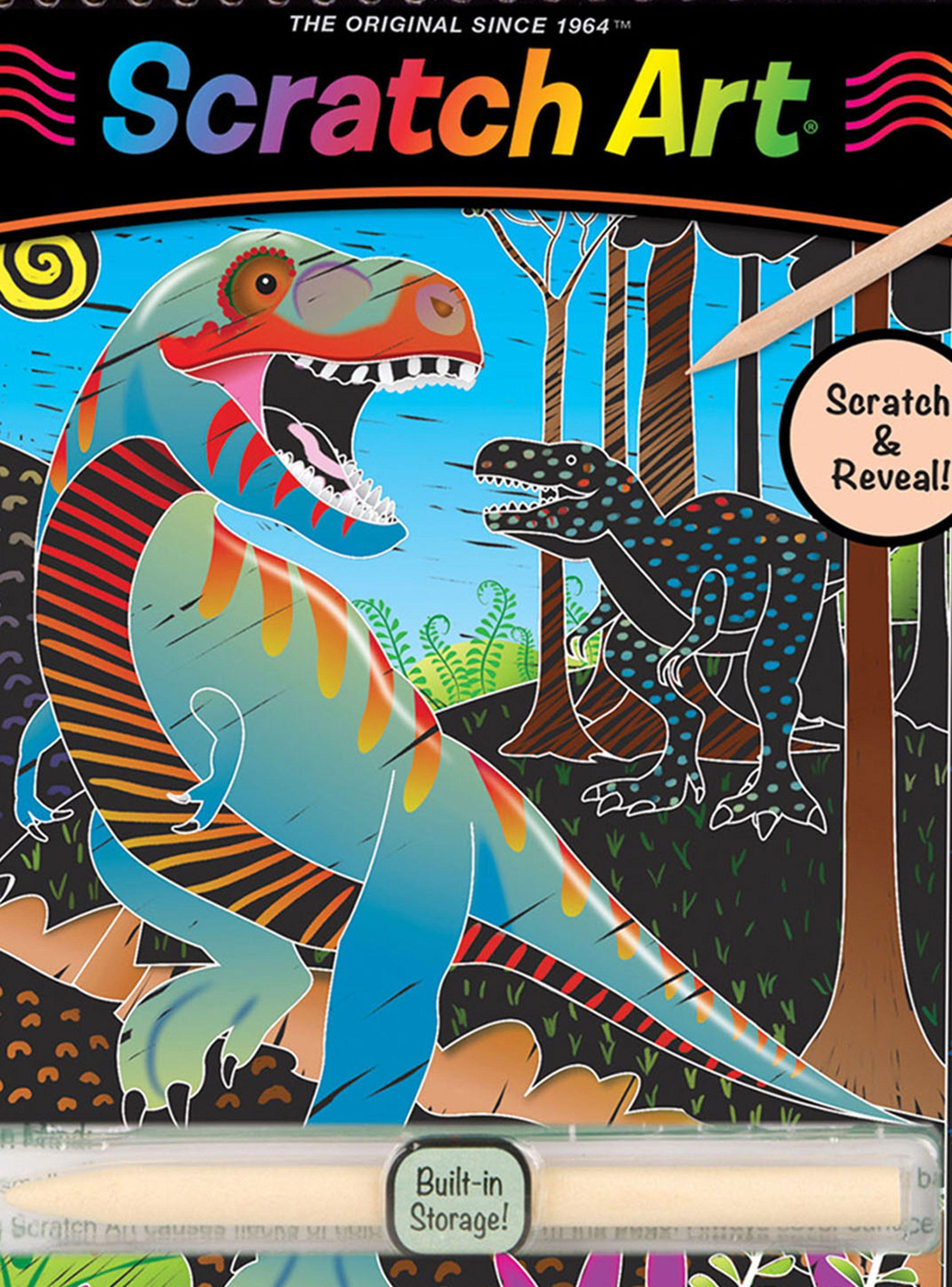 Melissa & Doug Scratch Art Dinosaurios-1