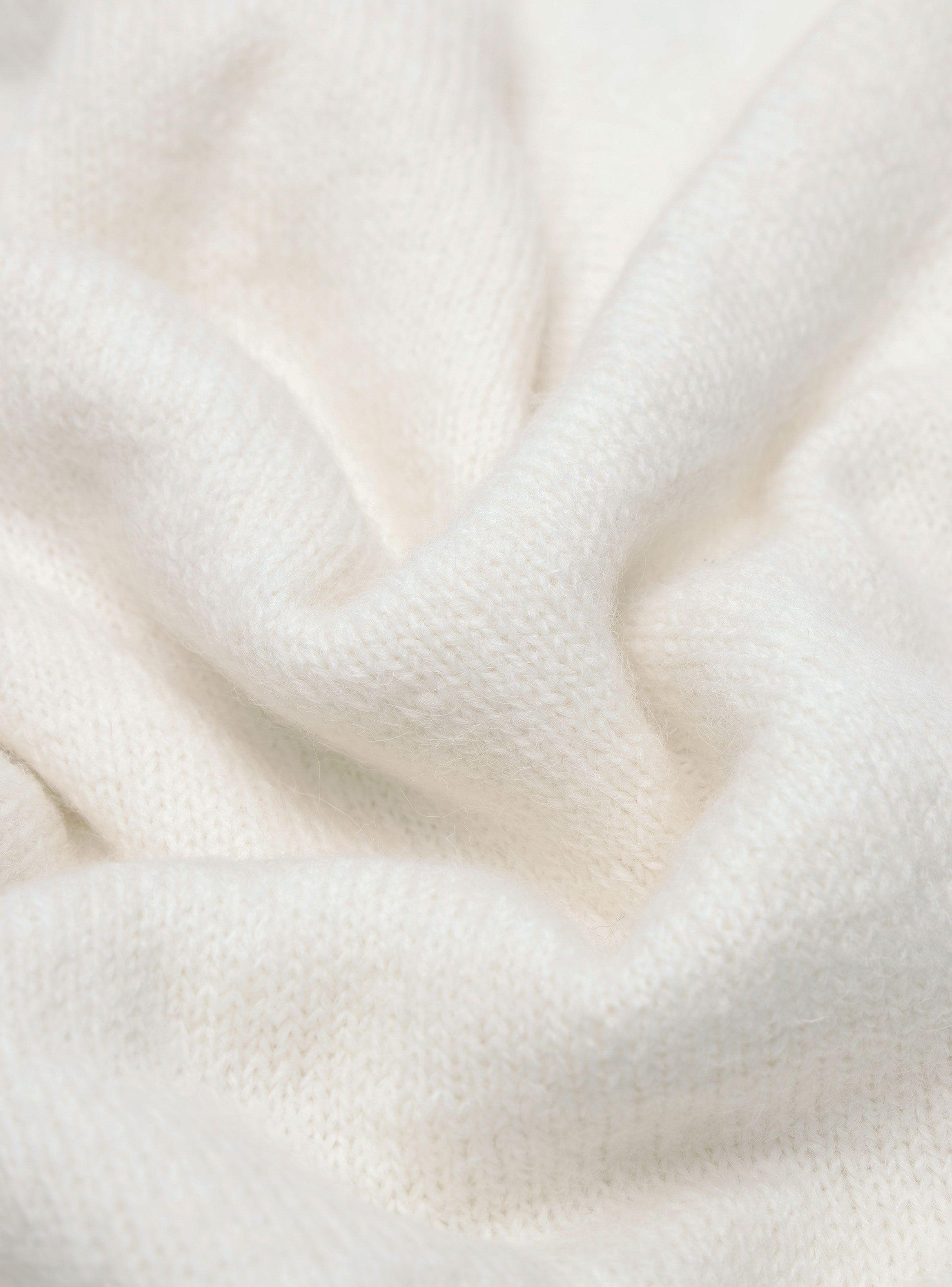 Sweater Liso Manga Larga Crudo Casual-3