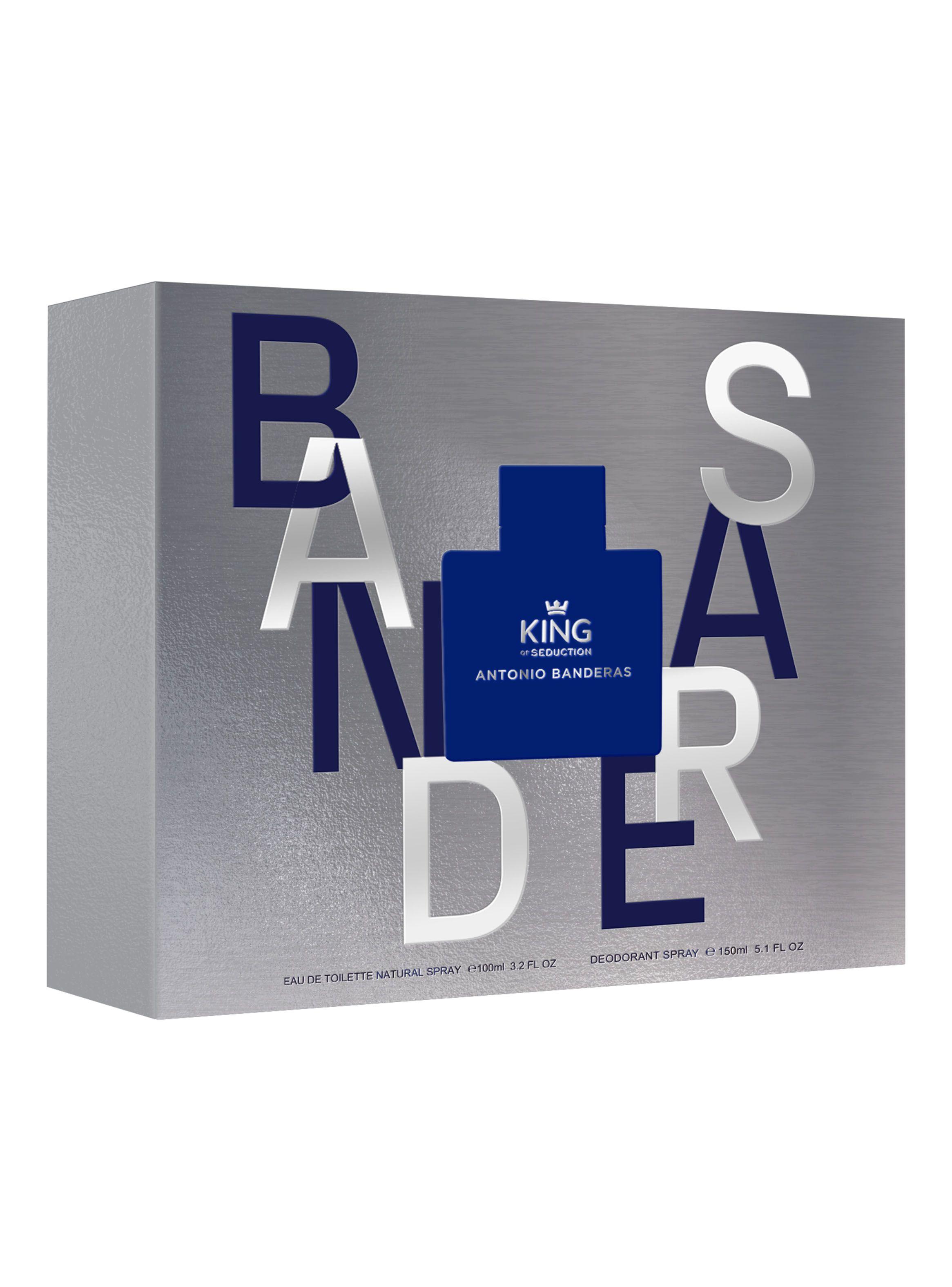 Set Perfume King of Seduction EDT Hombre 100ml + Desodorante 150ml-1