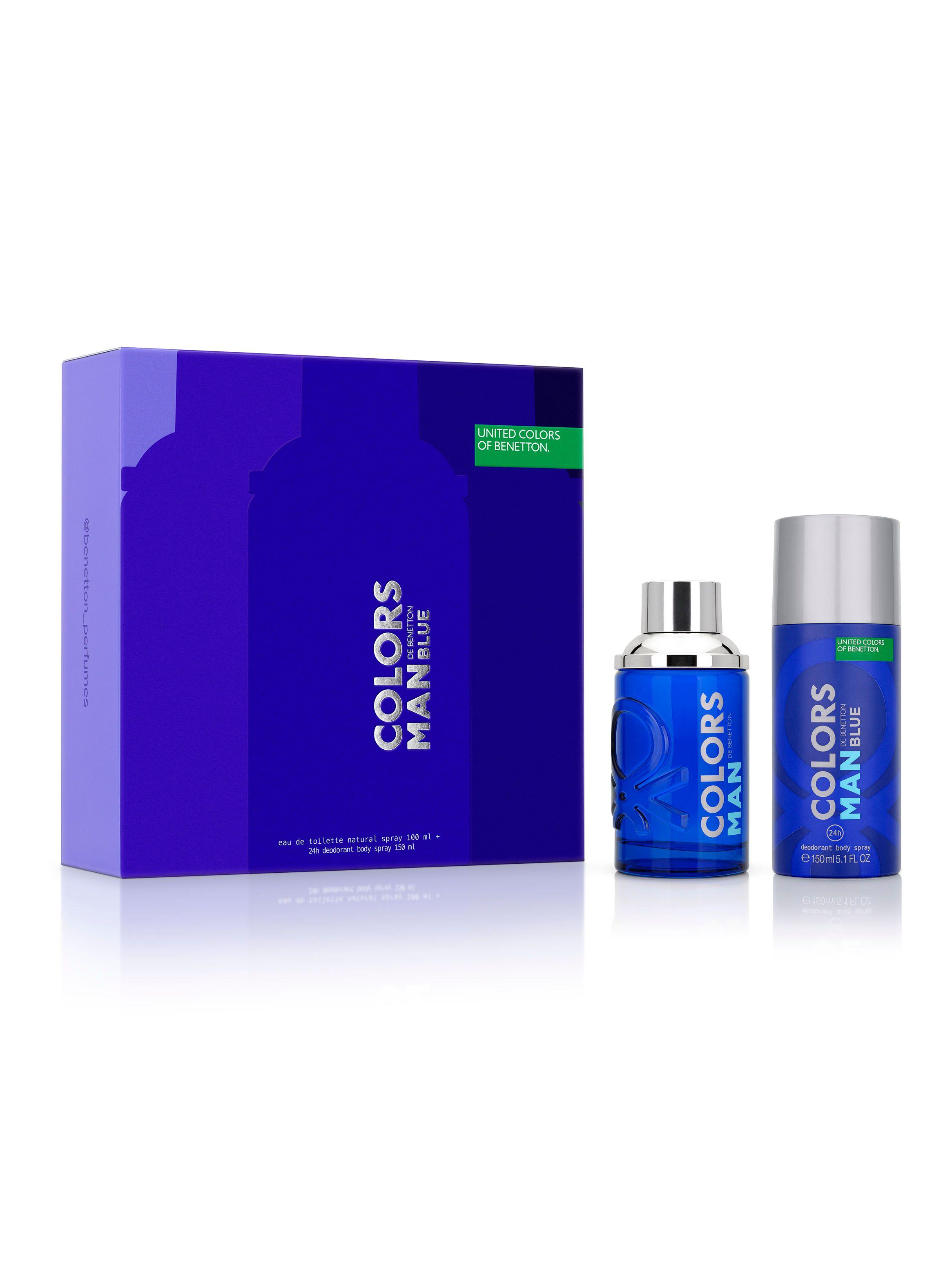 Set Perfume Colors Blue EDT Hombre 100ml + Desodorante 150ml-0