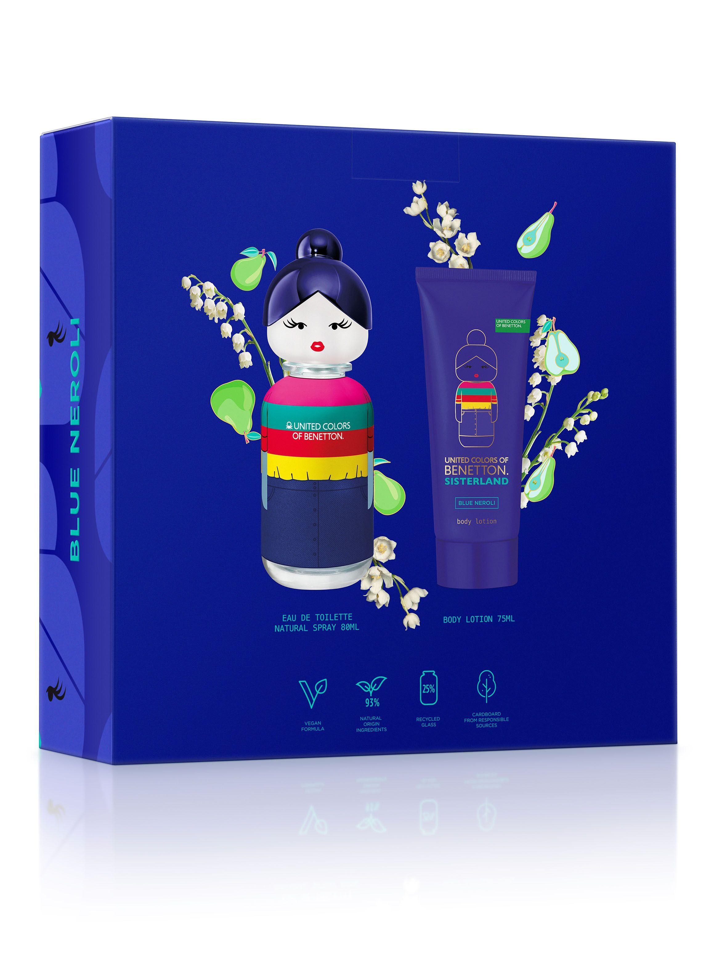 Set Perfume Sisterland Blue Neroli EDT Mujer 80ml + Loción Corporal 75ml-3