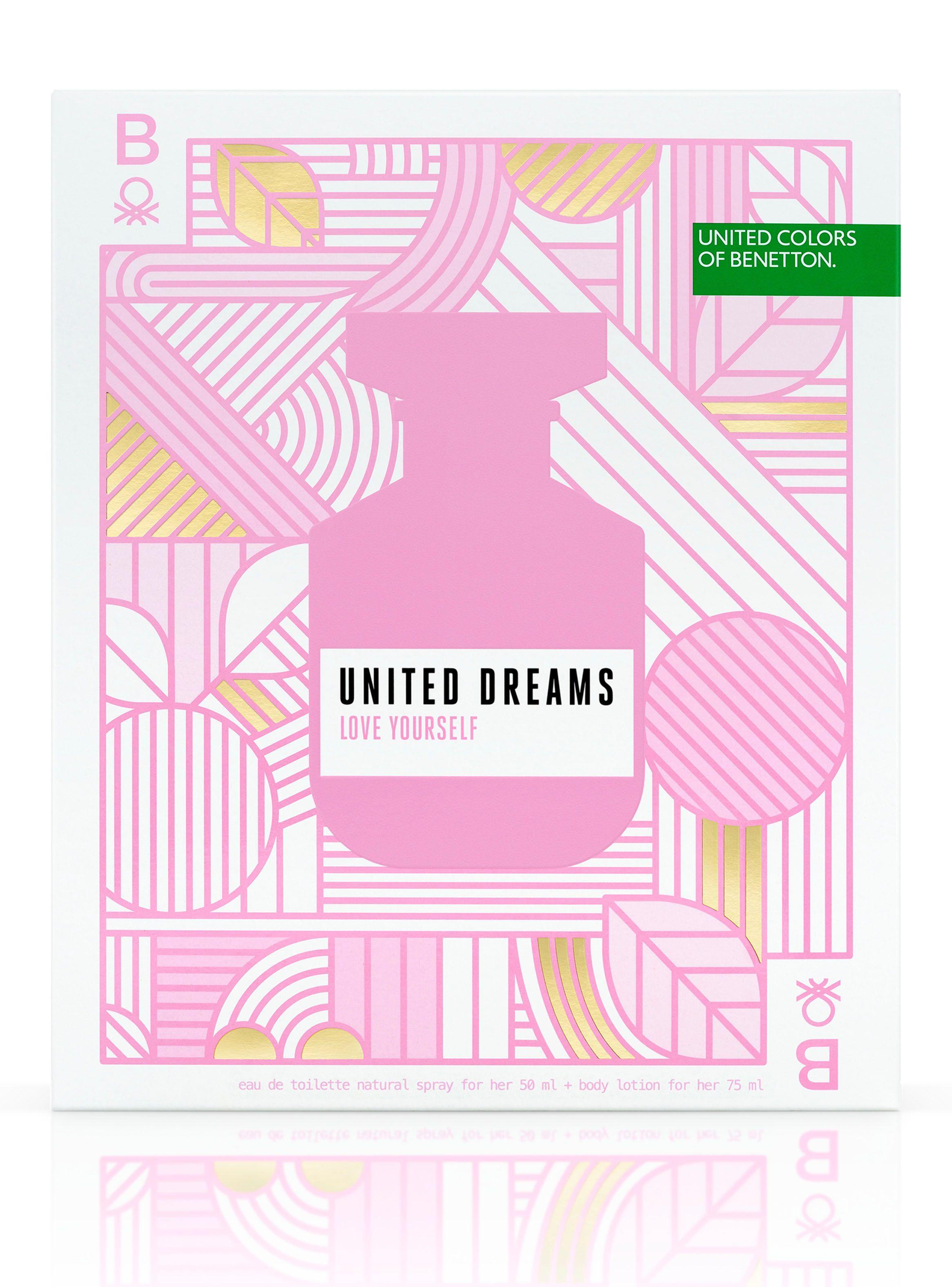 Set Perfume United Dreams Love Yourself EDT Mujer 50 ml + Body Lotion 75 ml-2