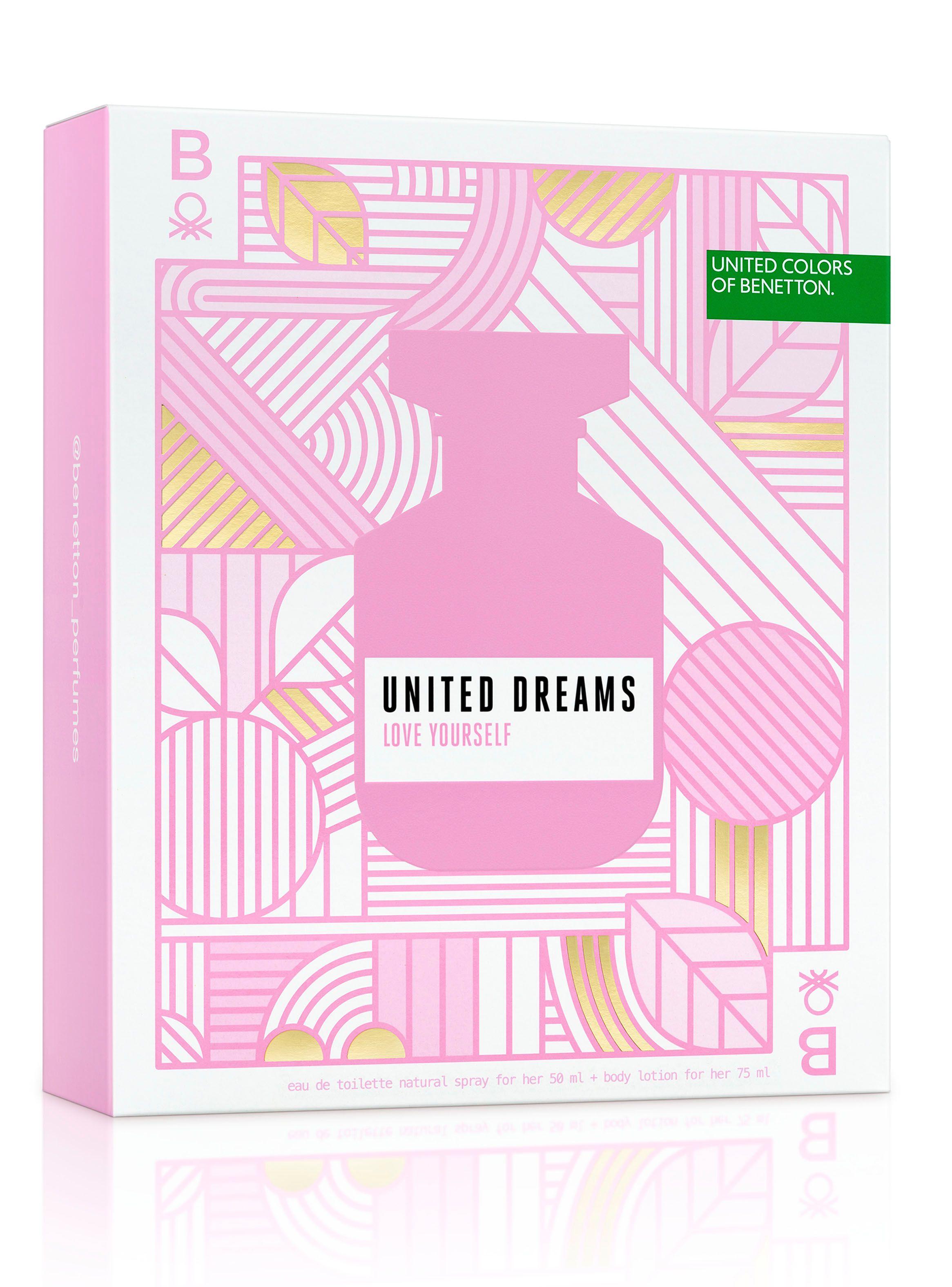 Set Perfume United Dreams Love Yourself EDT Mujer 50 ml + Body Lotion 75 ml-1
