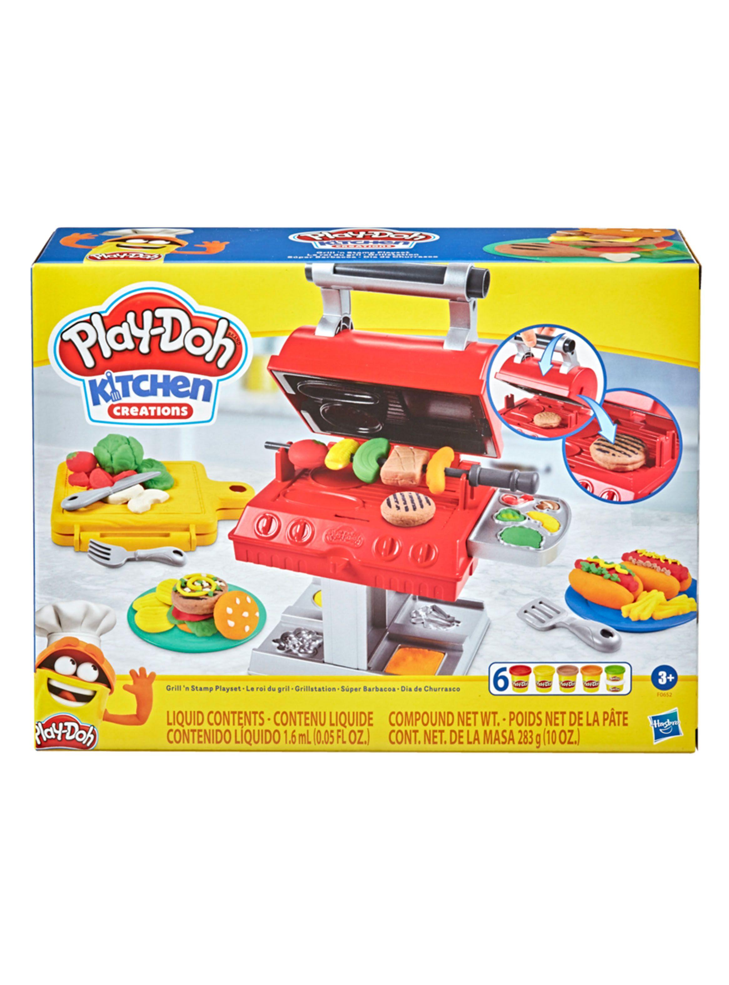 Masilla PlayDoh Kitchen Creations Súper Barbacoa 6 Latas-2