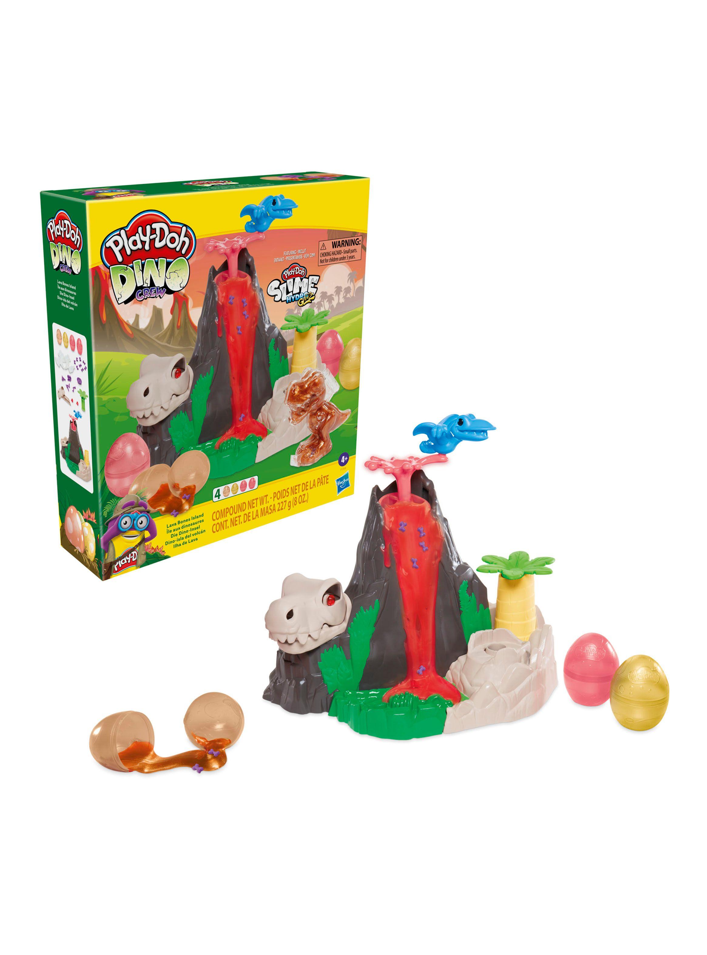 Accesorios Manualidad Slime Dino Crew Isla del Volcán-1