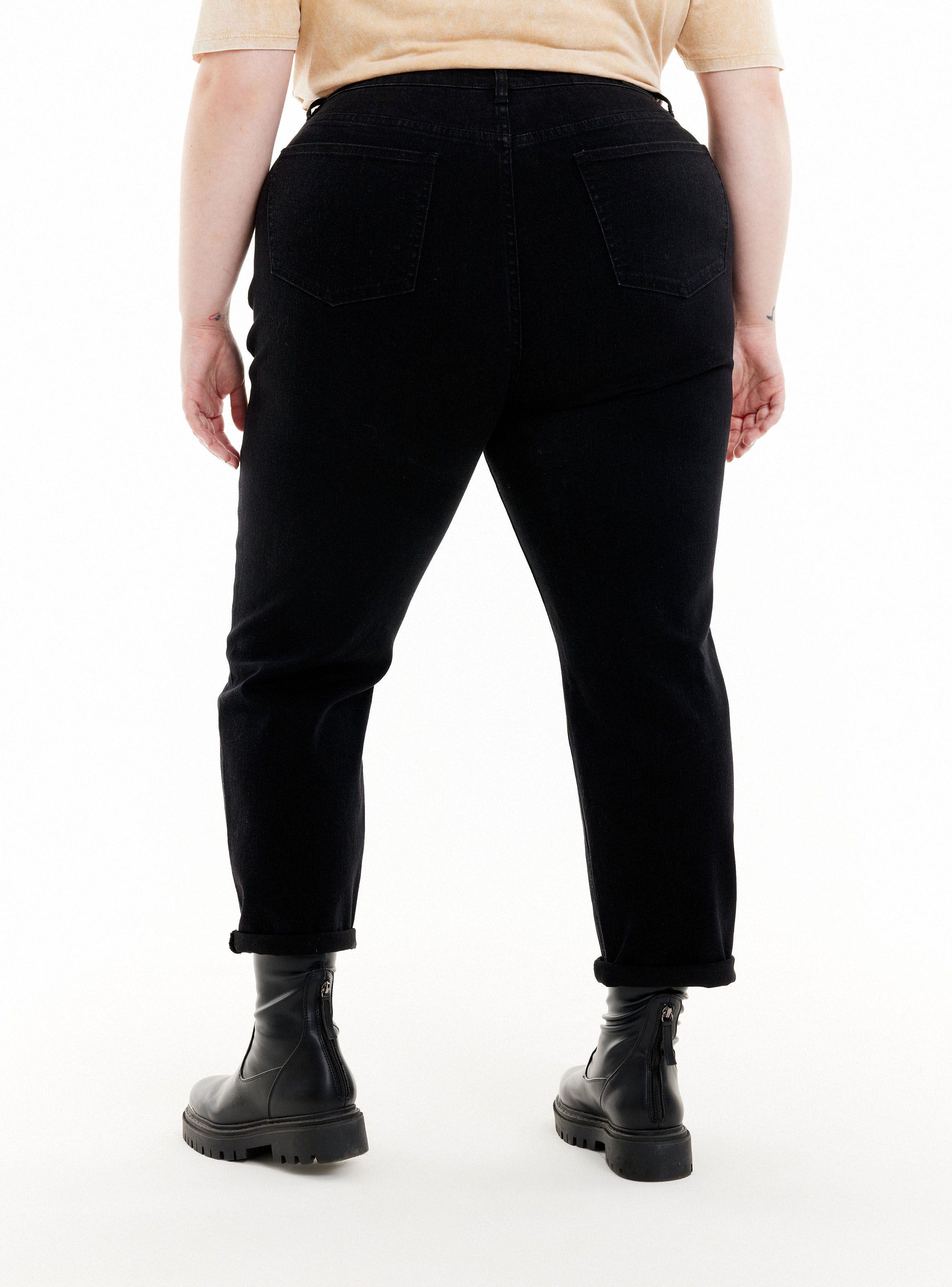 Jeans Mom con Roturas-1