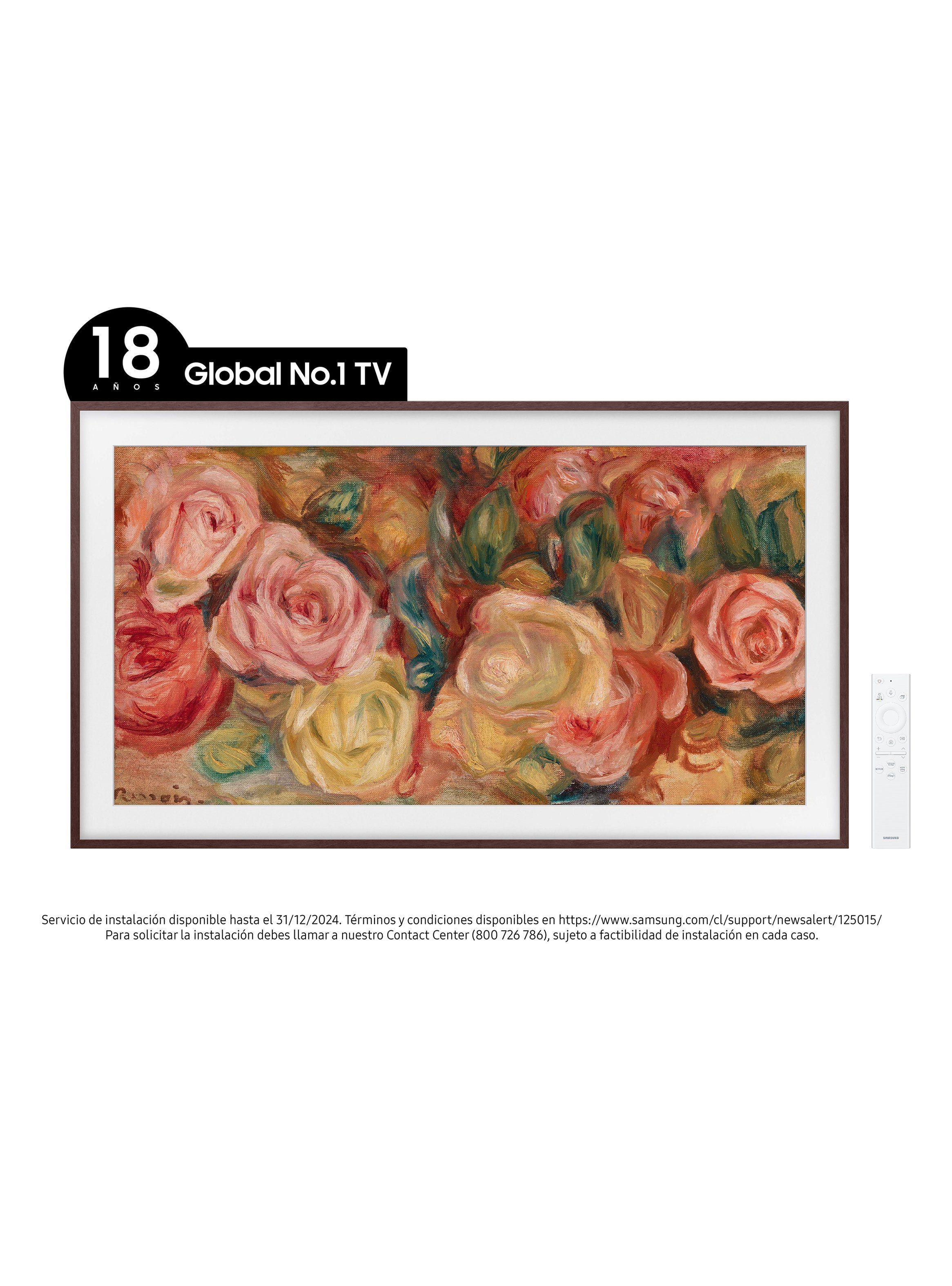 QLED 43” The Frame 4K UHD Smart TV 2024 + Marco Café-2