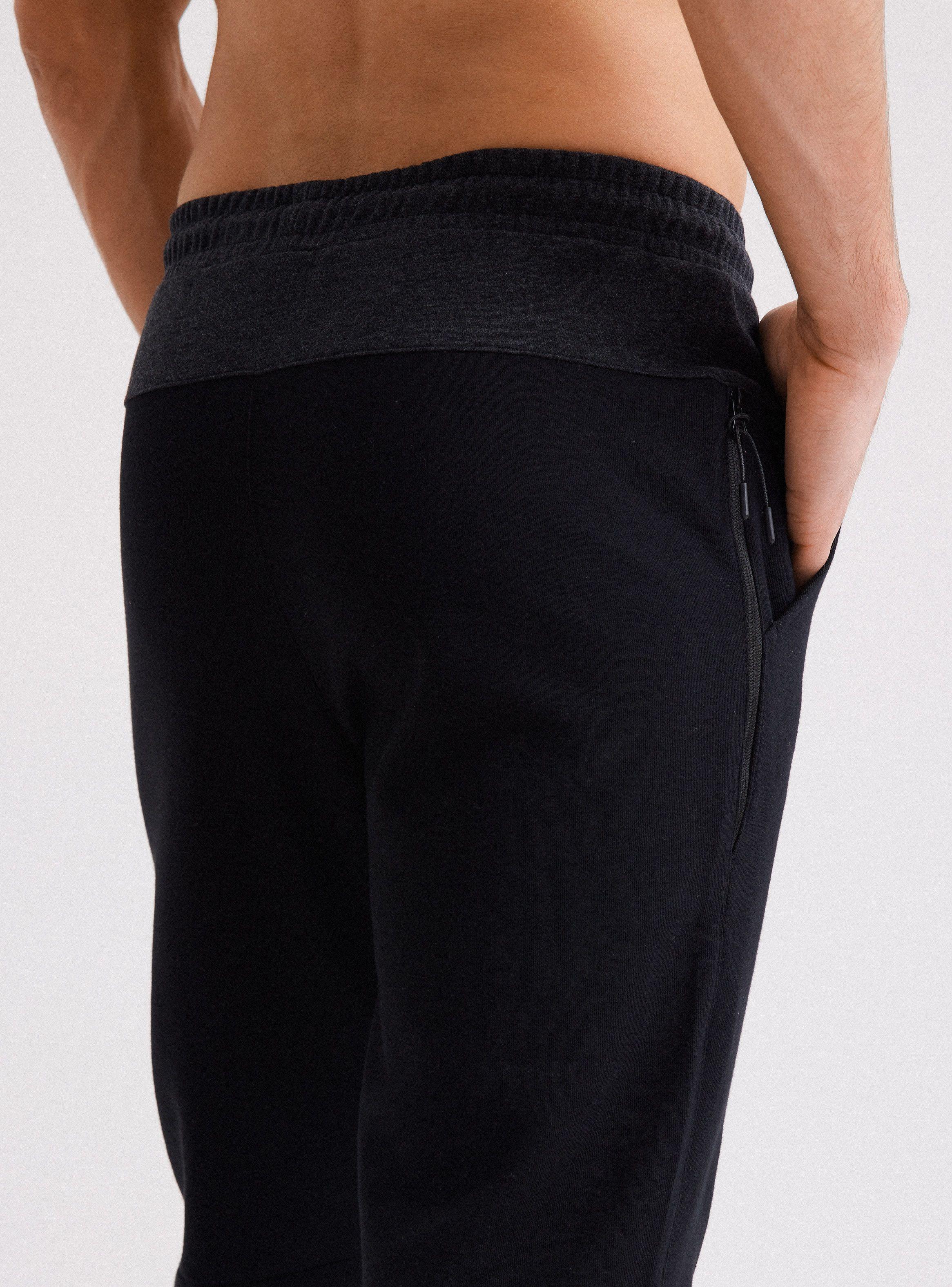 Pantalón Buzo Sin Felpa Detalles en contrastes-3