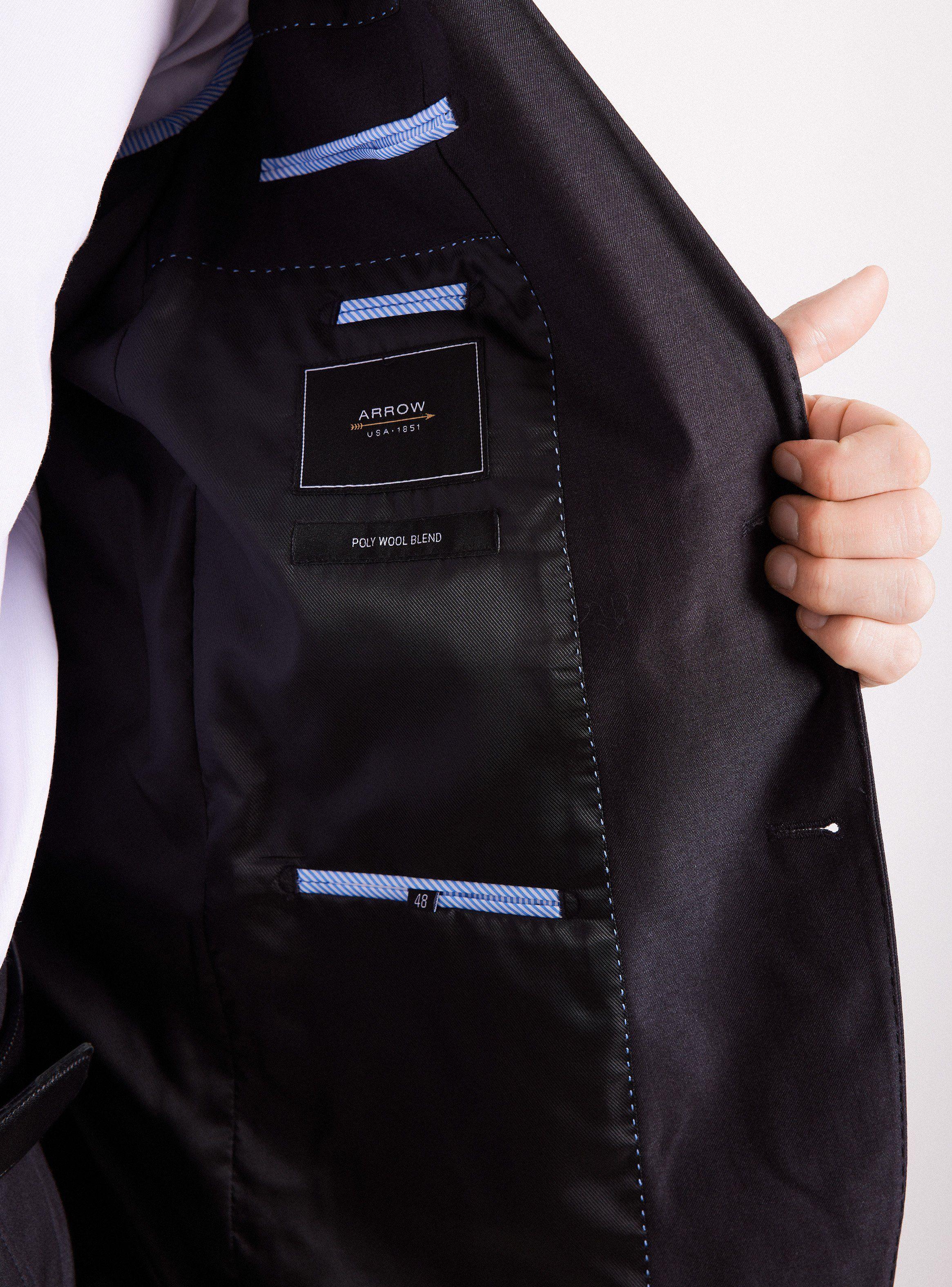 Traje Lana Poliéster Liso Regular Fit-3